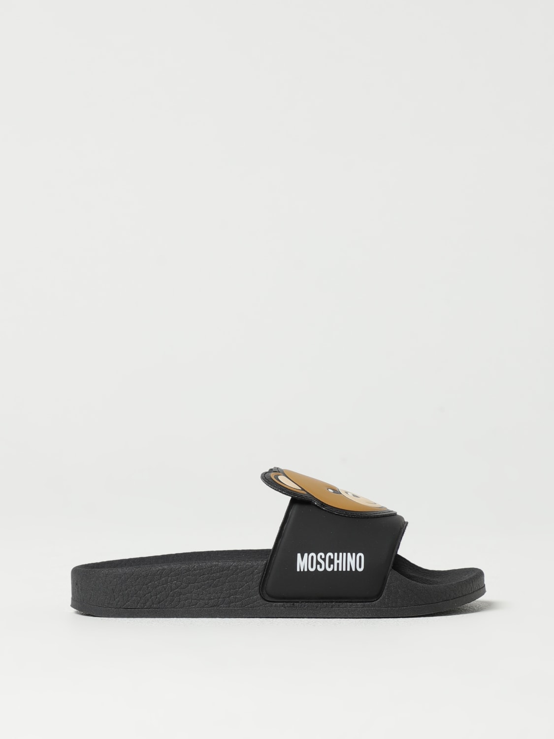 MOSCHINO SHOES: Shoes kids Moschino, Black - Img 1