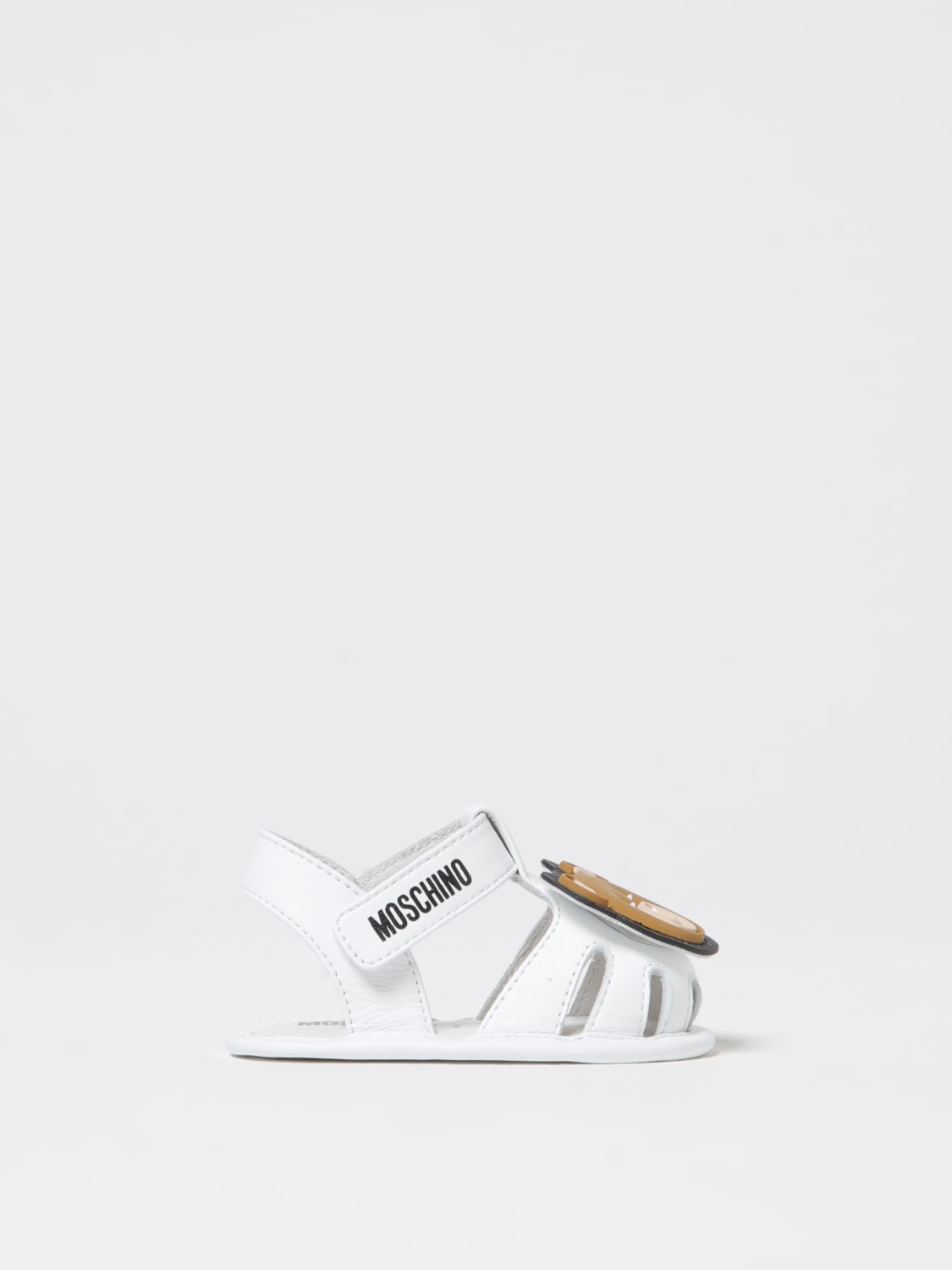 MOSCHINO SHOES: Shoes kids Moschino, White - Img 1