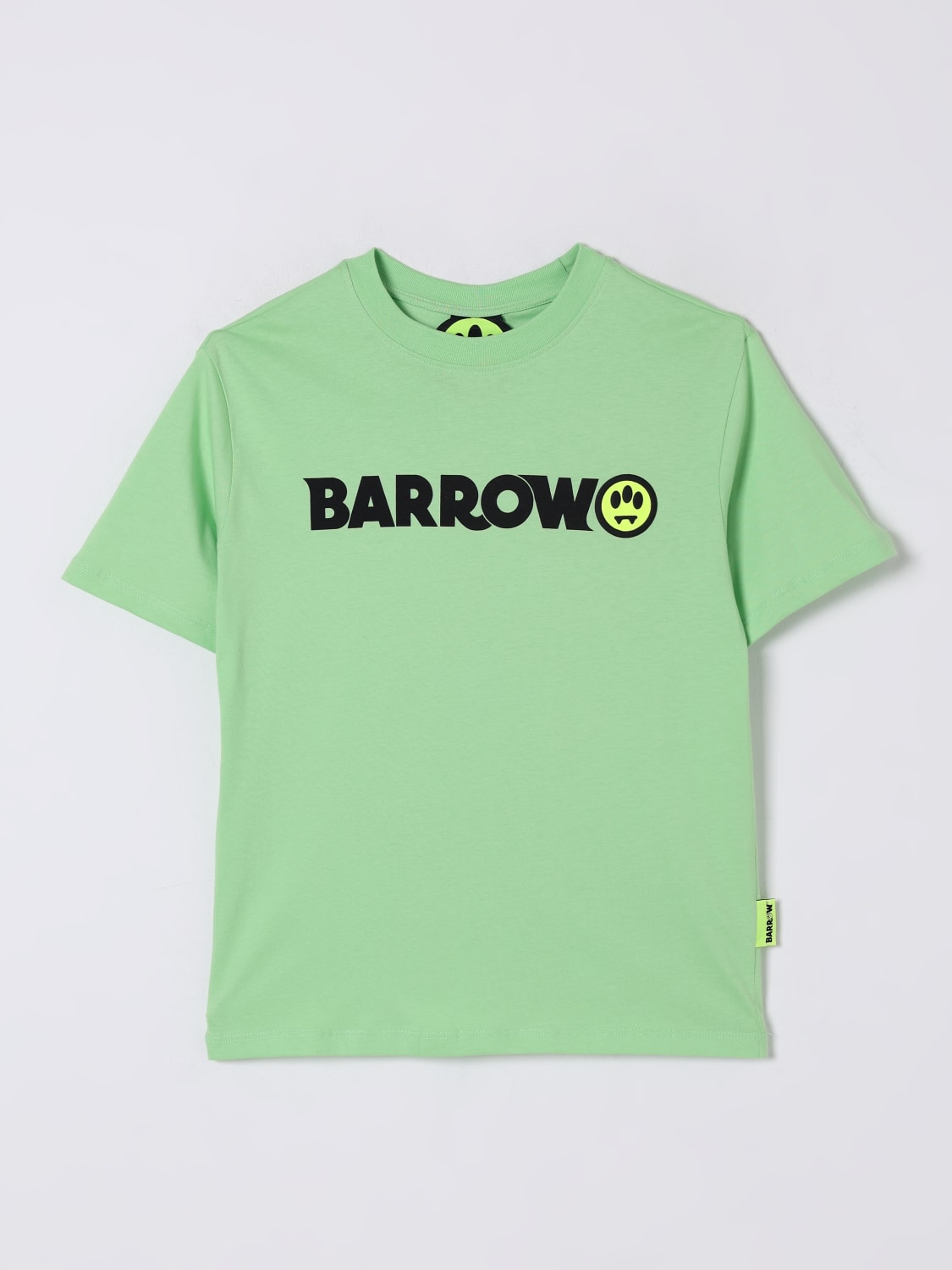 BARROW KIDS T-SHIRT: T-shirt in cotone con logo Barrow Kids, Menta - Img 1