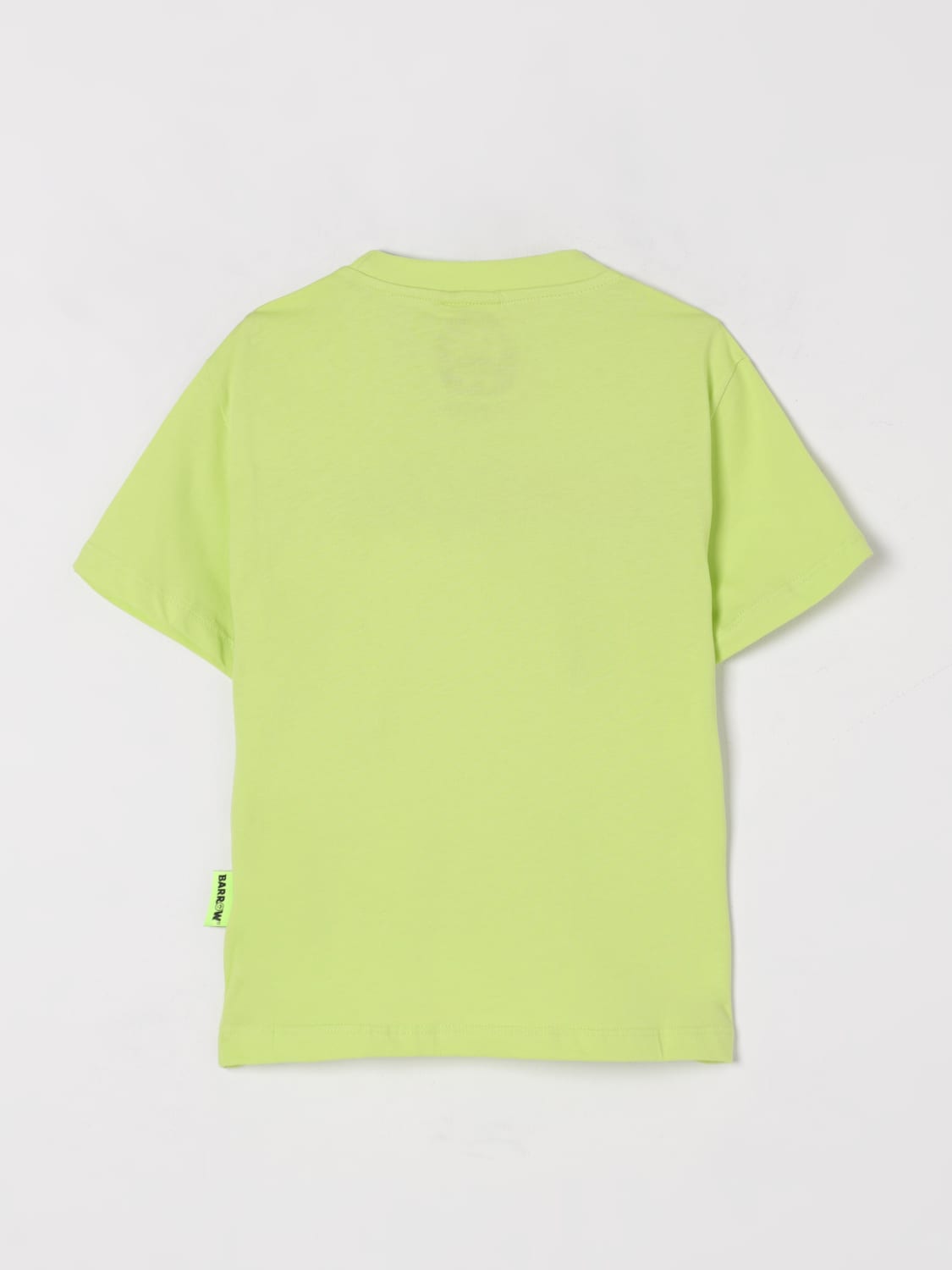 BARROW KIDS T-SHIRT: T-shirt in cotone con logo Barrow Kids, Lime - Img 2