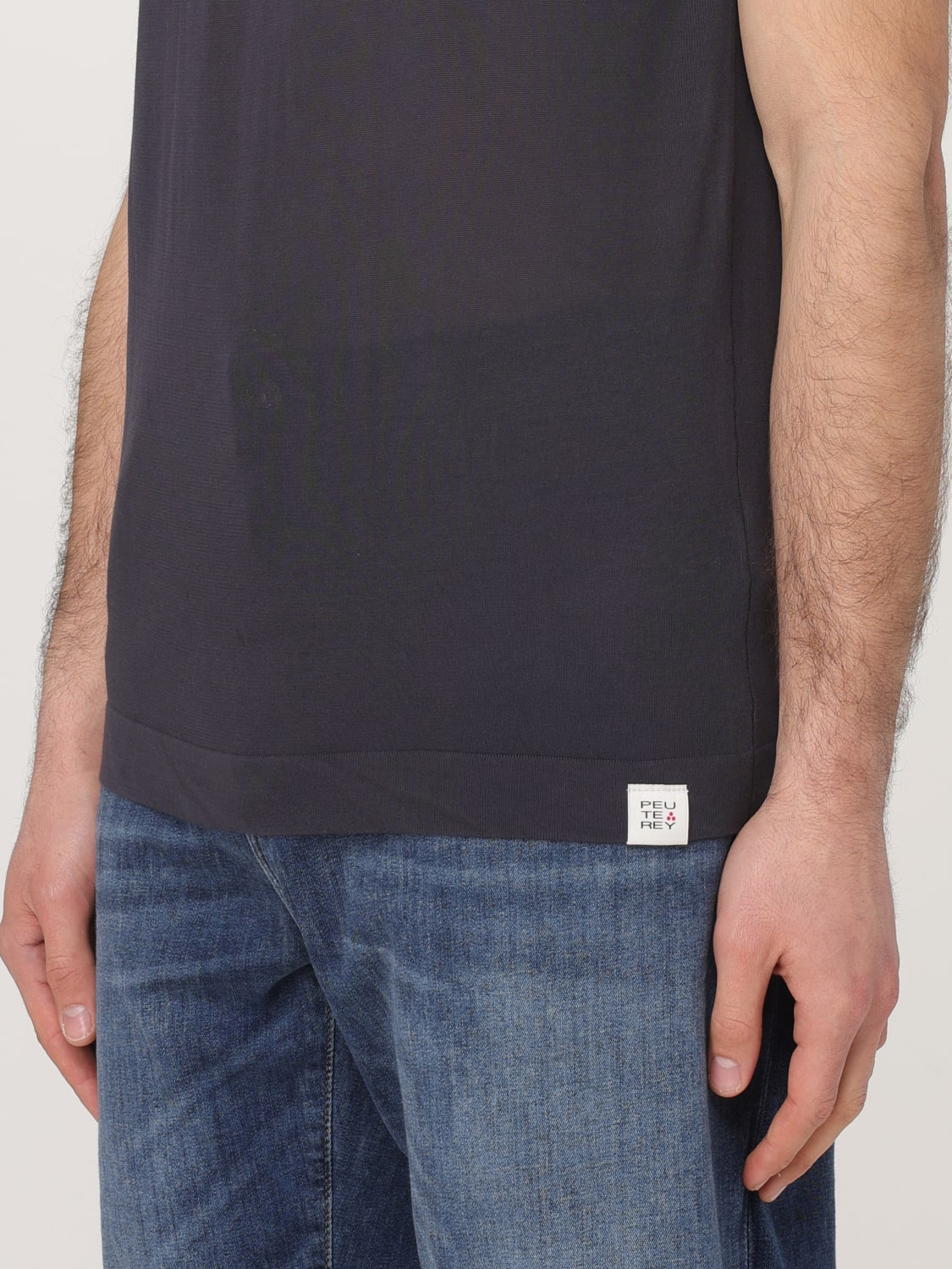 PEUTEREY POLO SHIRT: Polo shirt men Peuterey, Blue - Img 3