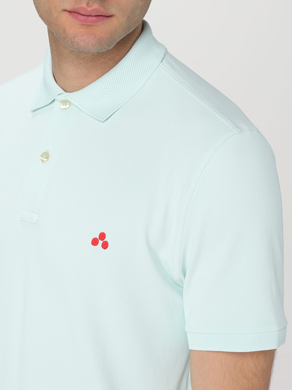 PEUTEREY POLO: Polo basic Peuterey in poliammide, Blue 1 - Img 3