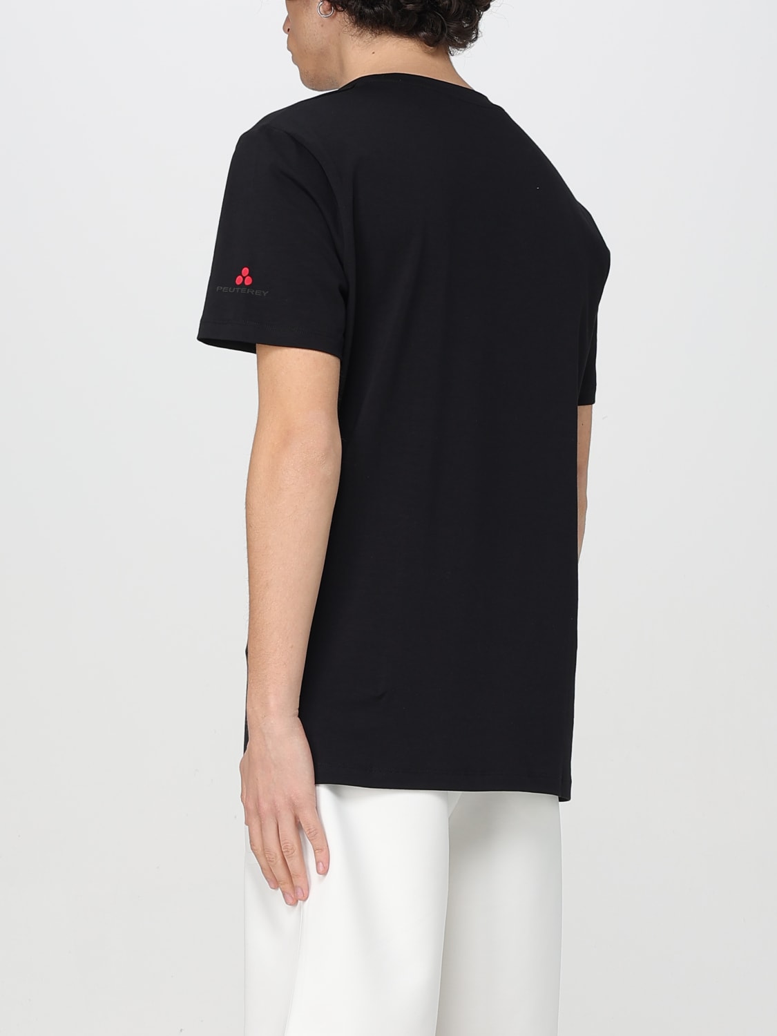 Tシャツ・カットソー PEUTEREY Men T-shirt Black PEU547299012244 NER PEUTEREY: T-shirt men - Black | Peuterey t-shirt