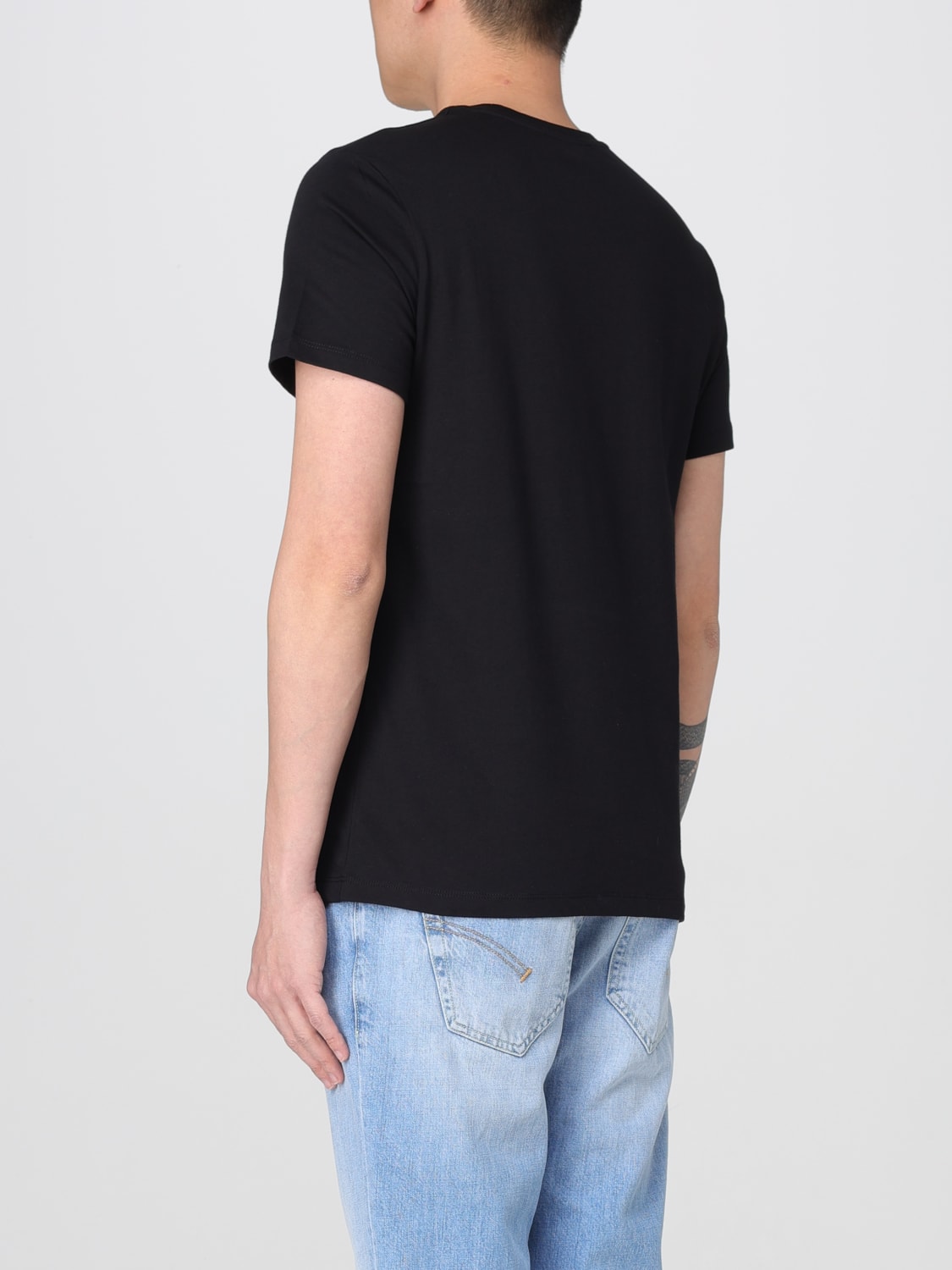 Tシャツ・カットソー PEUTEREY Men T-shirt Black PEU547999011069 NER PEUTEREY: T-shirt men - Black | Peuterey t-shirt