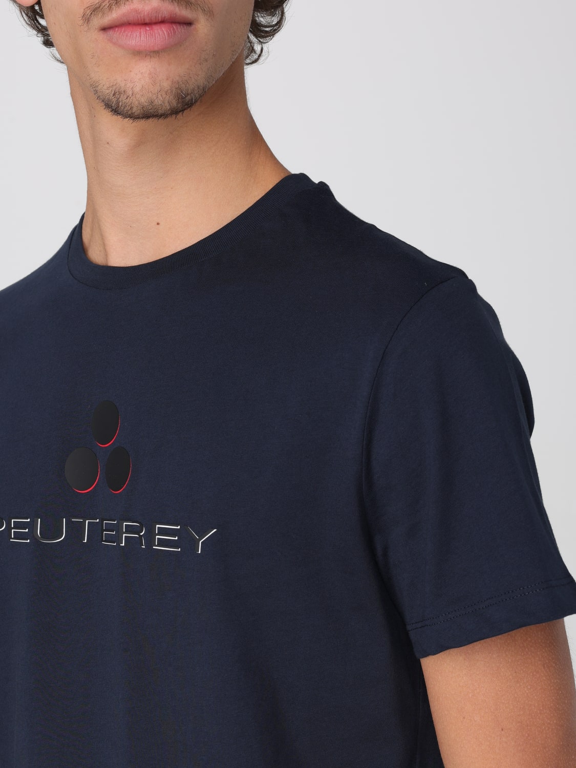 PEUTEREY: T-shirt men - Blue | Peuterey t-shirt