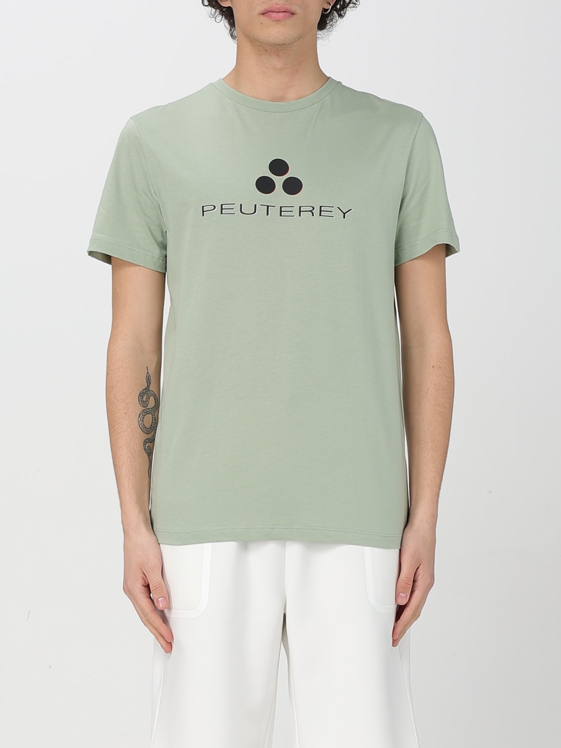 PEUTEREY T-SHIRT: T-shirt men Peuterey, Green - Img 1