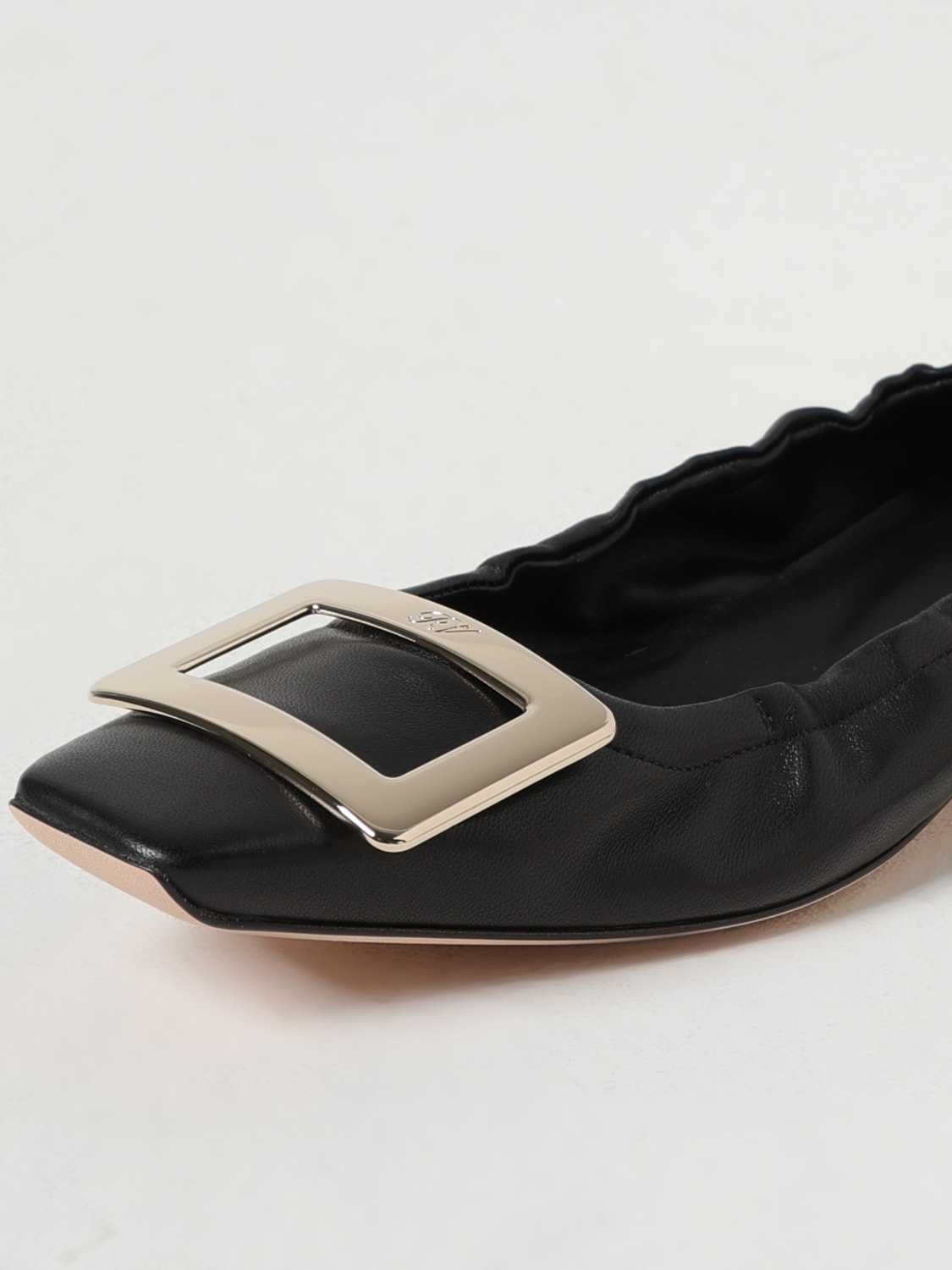 ROGER VIVIER BALLET PUMPS: Shoes woman Roger Vivier, Black - Img 4