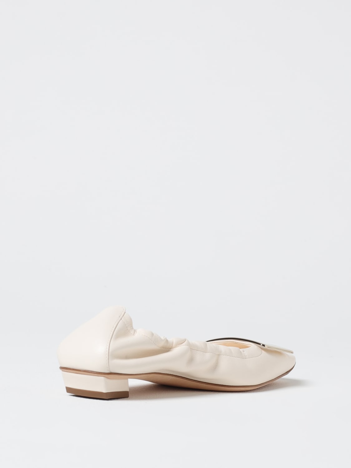 フラットシューズ ROGER VIVIER Woman Ballet flats Yellow Cream RVW7594104091T ROGER VIVIER: Shoes woman - Yellow Cream | Roger Vivier