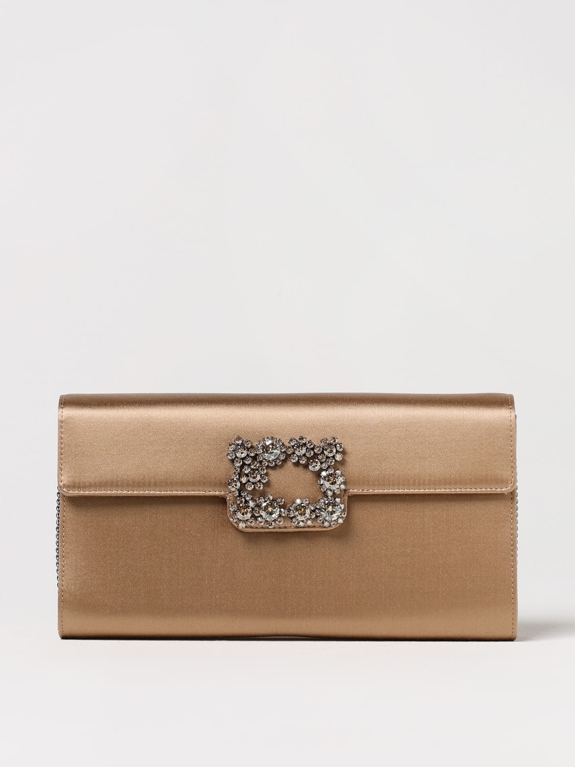 ROGER VIVIER: Shoulder bag woman - Beige | Roger Vivier