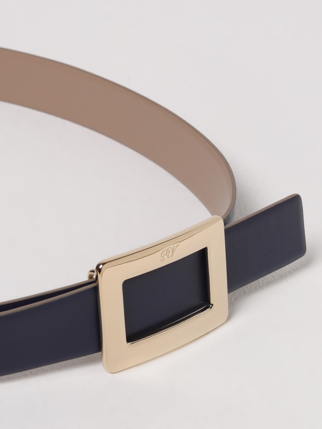 ROGER VIVIER BELT: Belt woman Roger Vivier, Dove Grey - Img 3