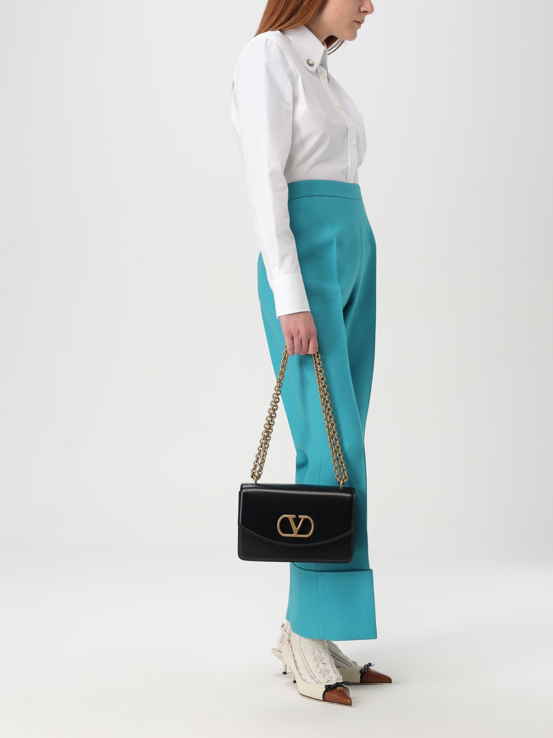 VALENTINO GARAVANI SAC PORTÉ ÉPAULE: Sac porté épaule femme Valentino Garavani, Noir - Img 2