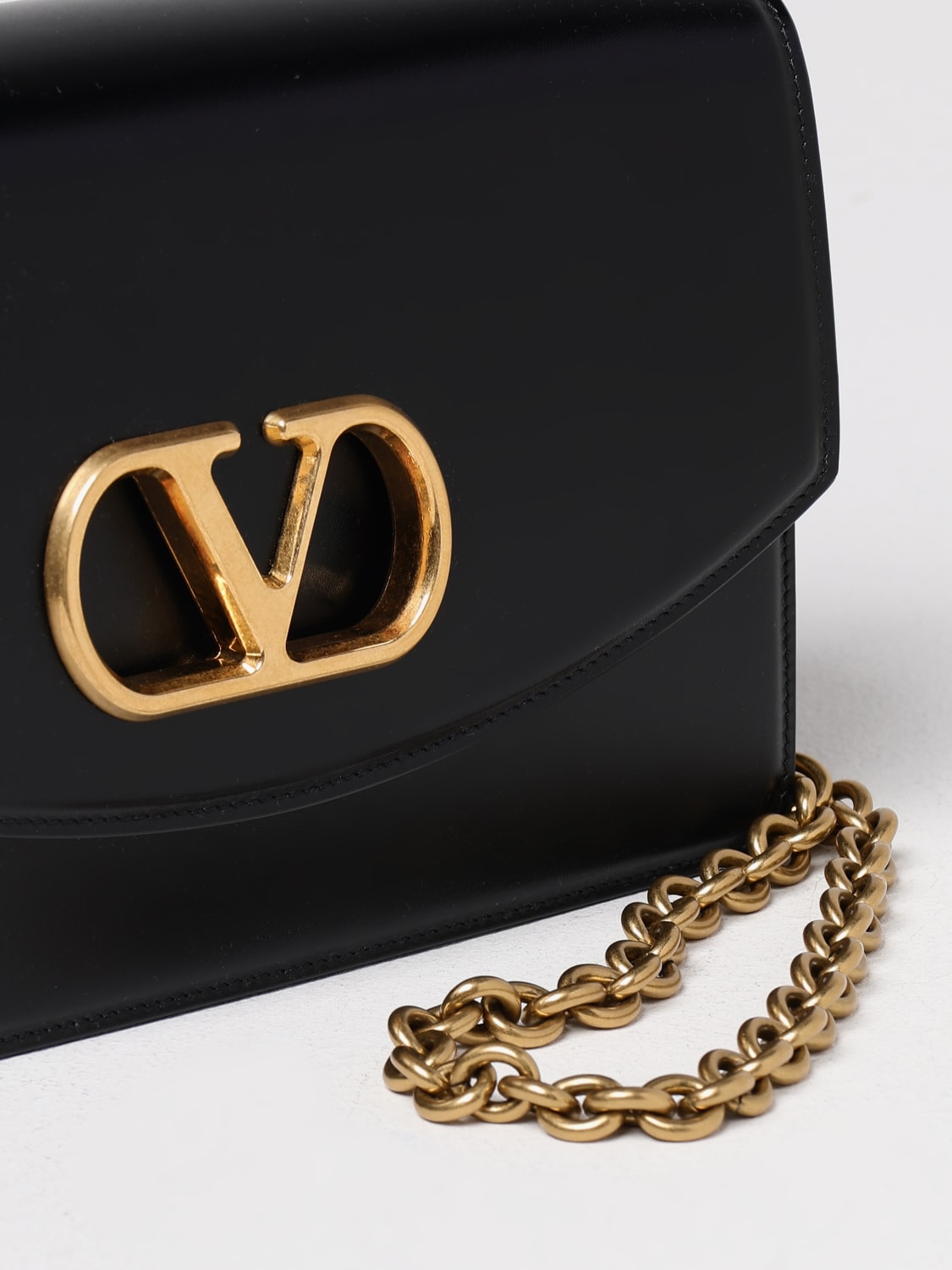 VALENTINO GARAVANI SAC PORTÉ ÉPAULE: Sac porté épaule femme Valentino Garavani, Noir - Img 4