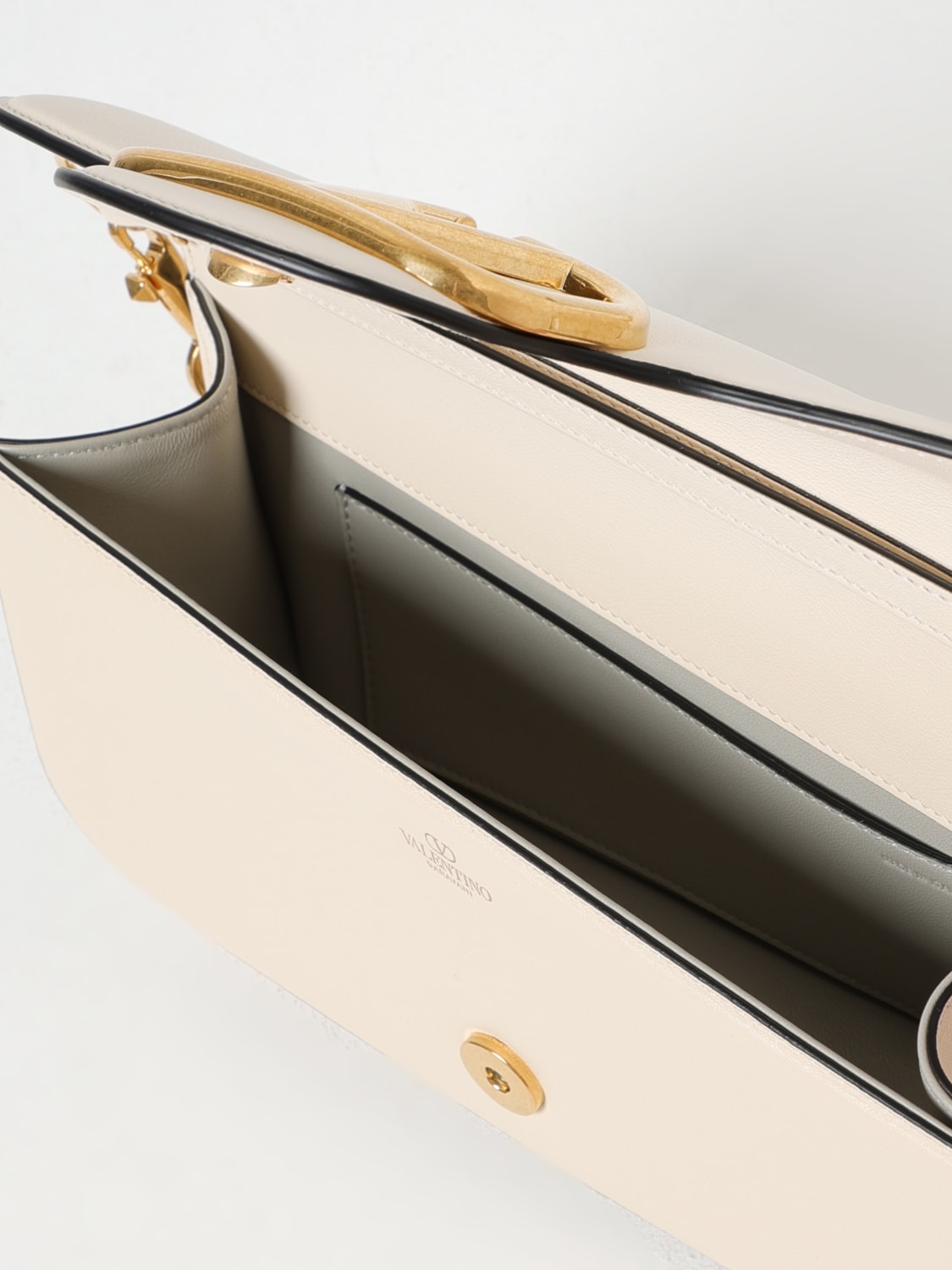 VALENTINO GARAVANI: Shoulder bag woman - Yellow Cream
