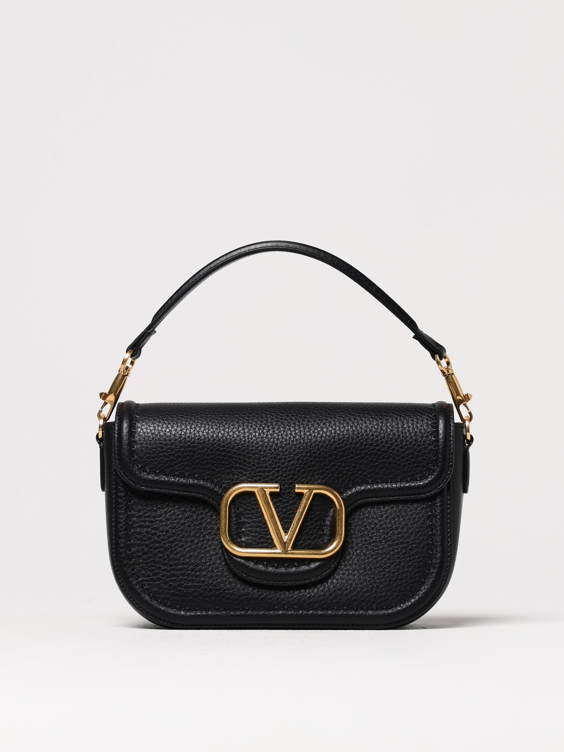 ショルダーバッグ・ポシェット VALENTINO SHOULDER BAG (6W2B0R00IMZ BTU) Valentino Garavani Medium black Alltime shoulder bag