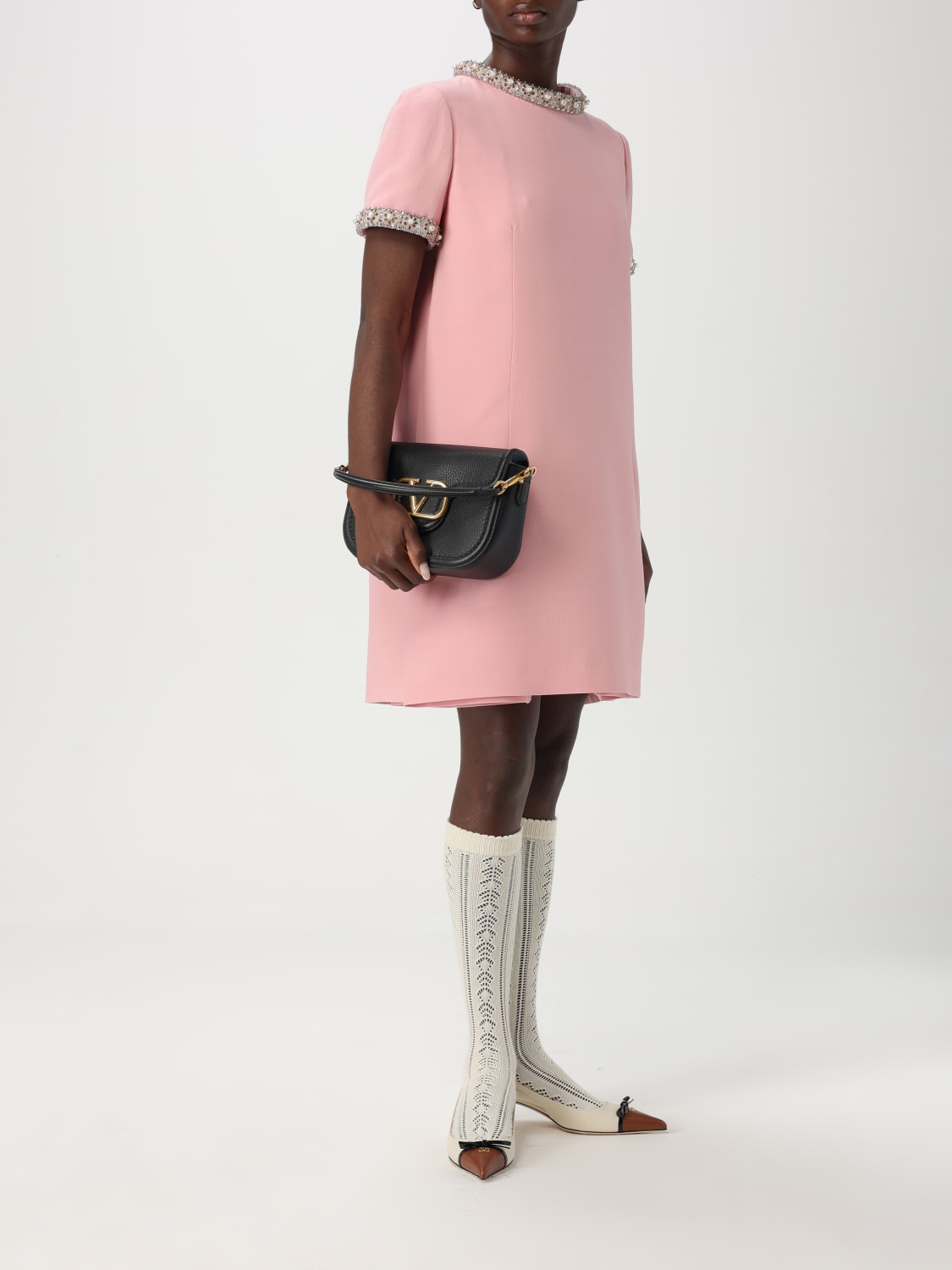 VALENTINO GARAVANI: Shoulder bag woman - Black | Valentino