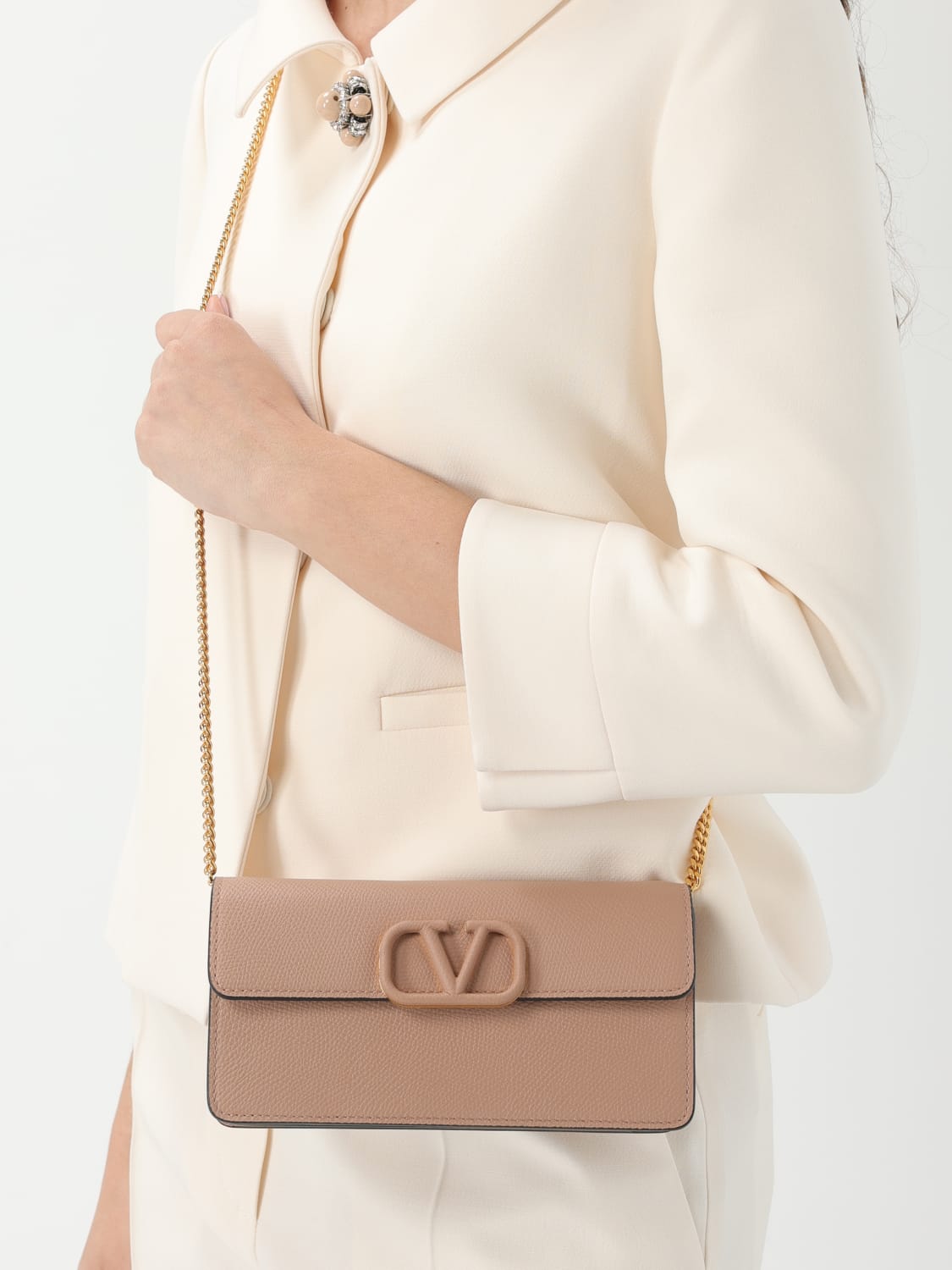 バッグ・カバンその他 VALENTINO Woman Mini bag Blush Pink 6W2P0S93RQR GF9 VALENTINO GARAVANI: Shoulder bag woman - Blush Pink