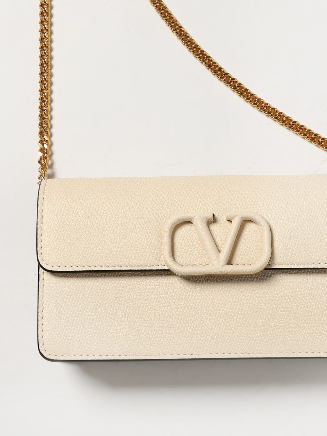 バッグ・カバンその他 VALENTINO Woman Mini bag Yellow Cream 6W2P0S93RQR I16 VALENTINO GARAVANI: Shoulder bag woman - Yellow Cream