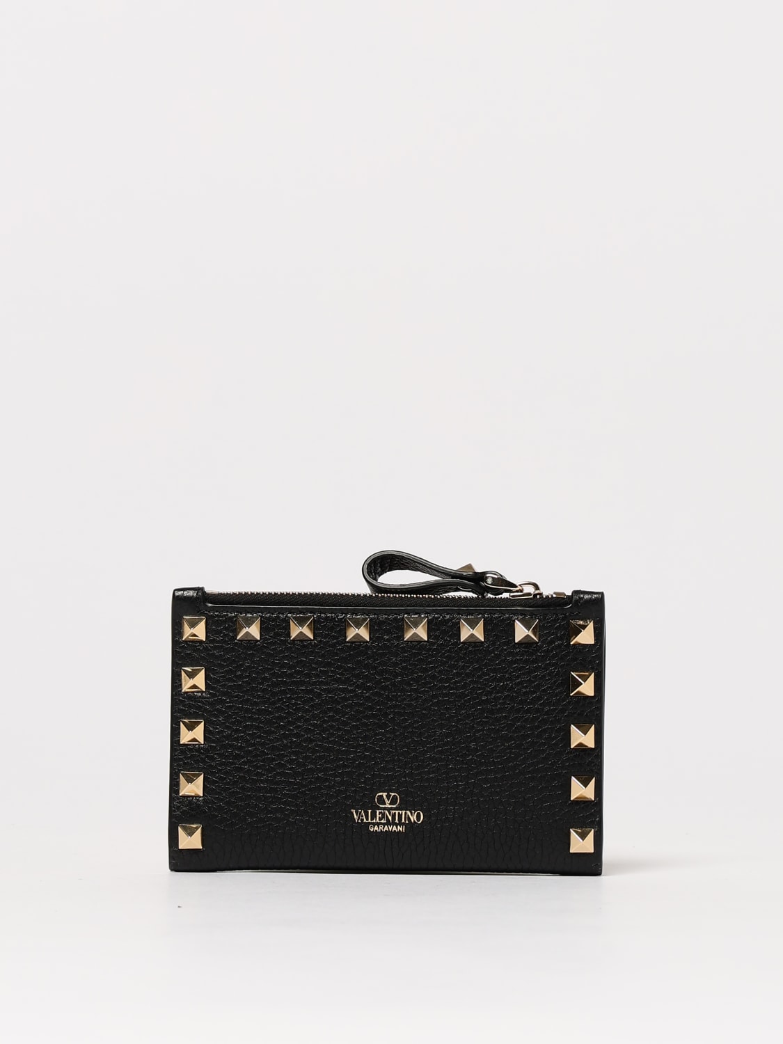 VALENTINO GARAVANI：財布 レディース - ブラック | GIGLIO.COM