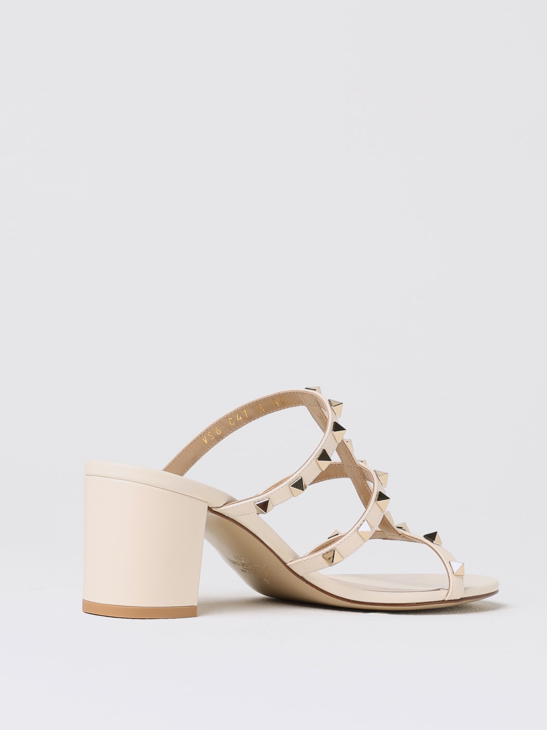 VALENTINO GARAVANI: Shoes woman - Yellow Cream | Valentino VALENTINO GARAVANI: Shoes woman - Yellow Cream | Valentino