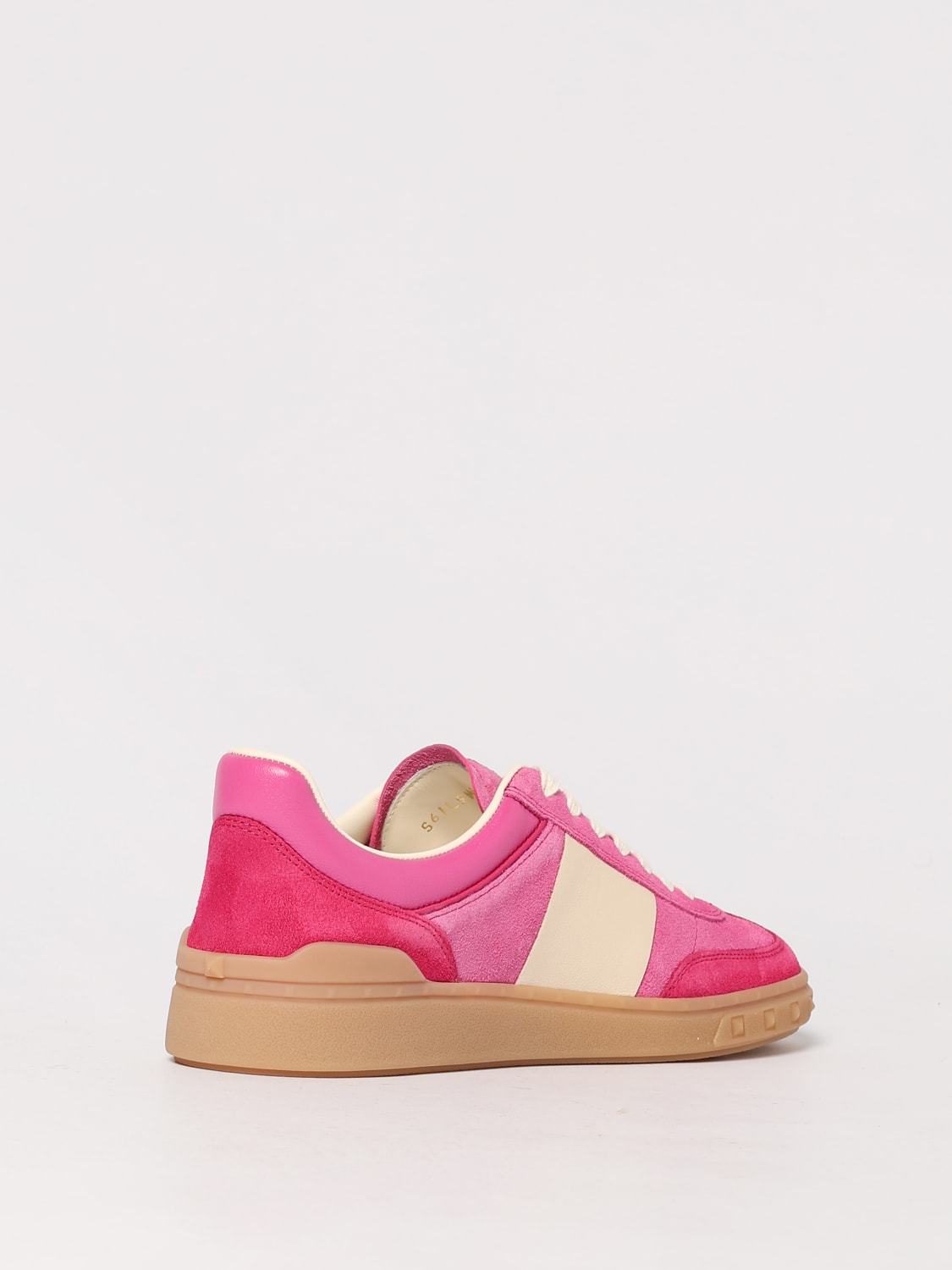 VALENTINO GARAVANI SNEAKERS: Sneakers Upvillage Valentino Garavani in camoscio , Fuxia - Img 3