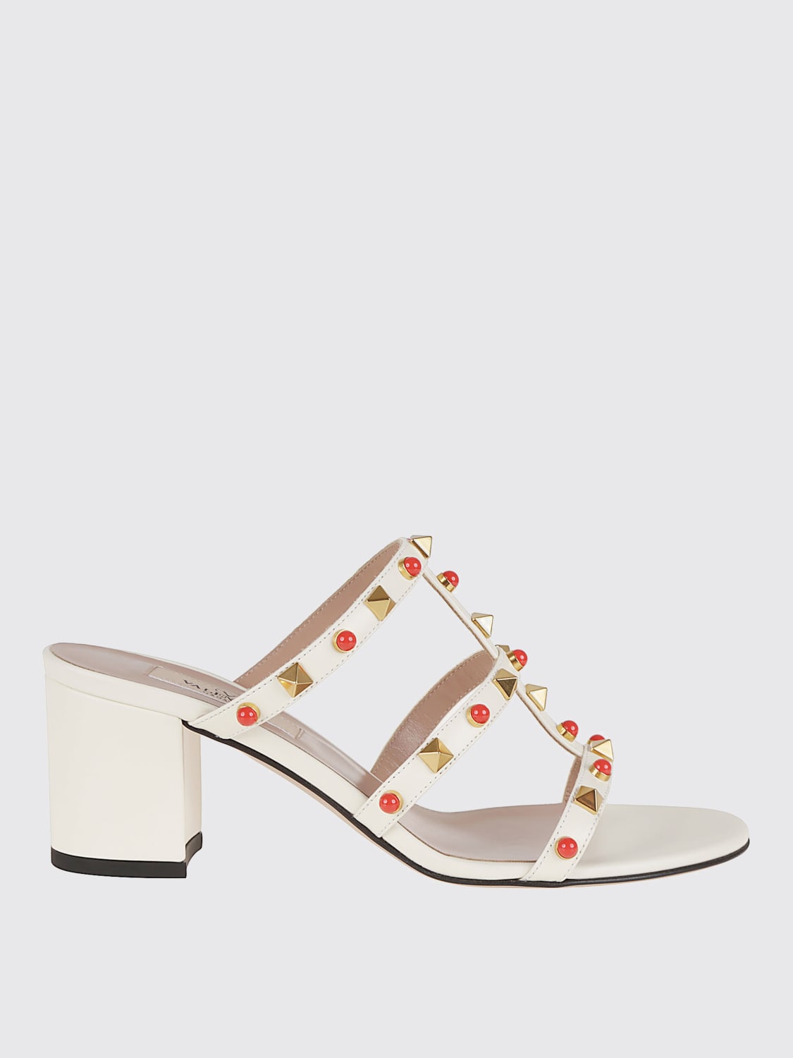 シューズ・サンダルその他 VALENTINO Woman Heeled sandals Yellow Cream 6W2S0C47VOD I16 VALENTINO GARAVANI: Shoes woman - Yellow Cream | Valentino