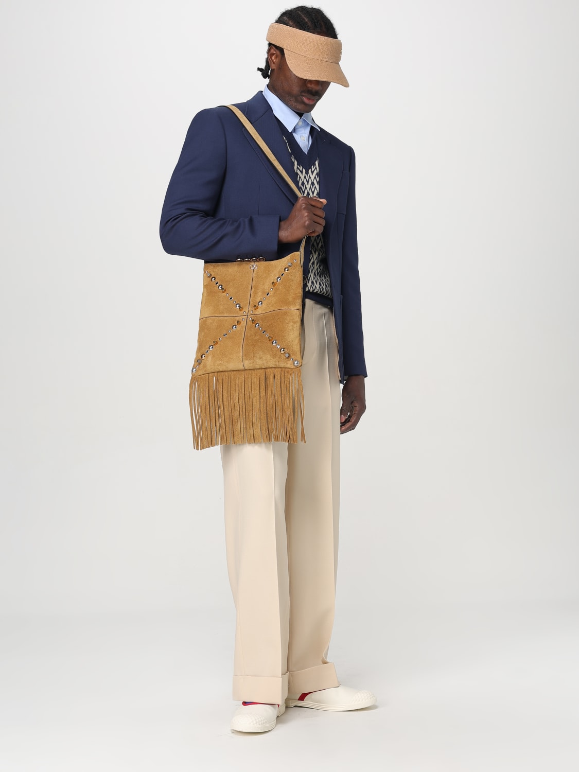 VALENTINO GARAVANI HAT: Hat men Valentino Garavani, Beige - Img 2