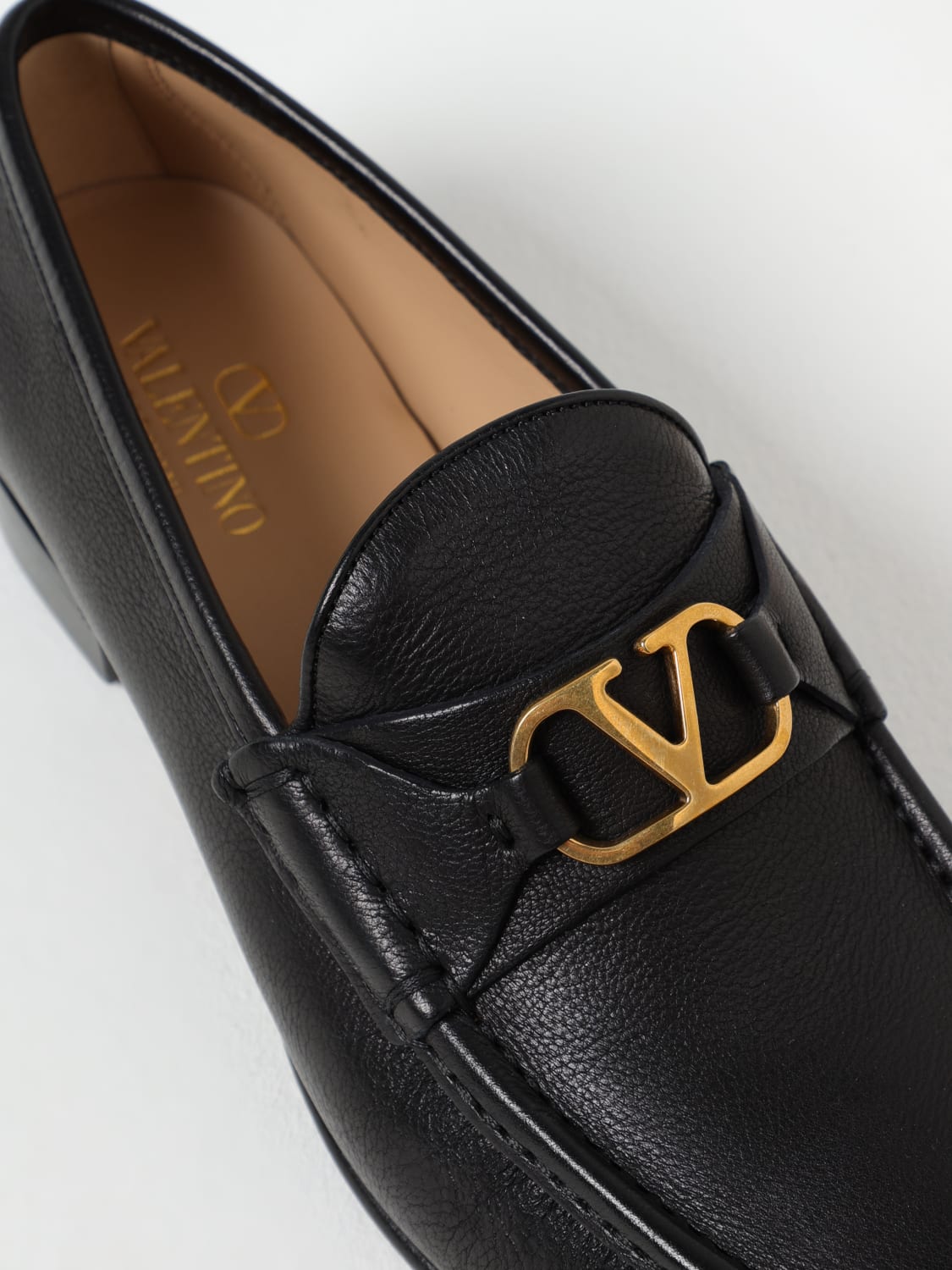 VALENTINO GARAVANI 乐福鞋: 鞋 男士 Valentino Garavani, 黑色 - Img 4