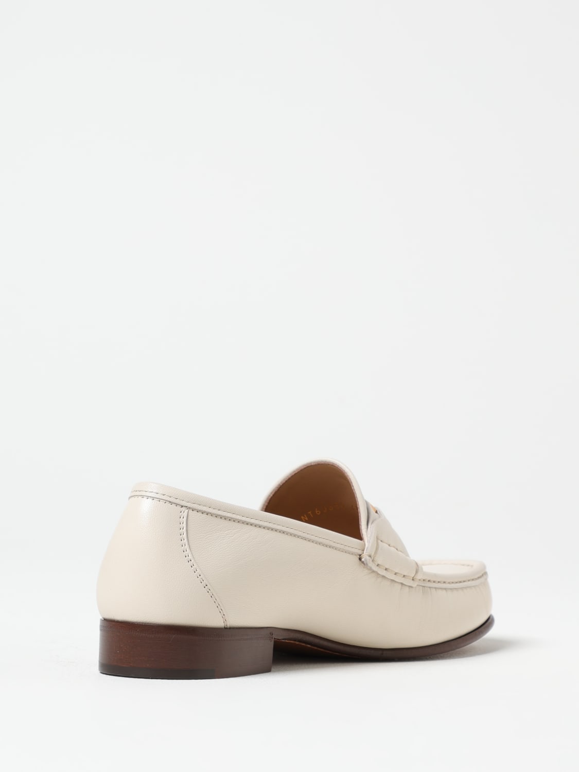 VALENTINO GARAVANI MOCASSINI: Mocassino VLogo Signature Valentino Garavani in pelle , Panna - Img 3