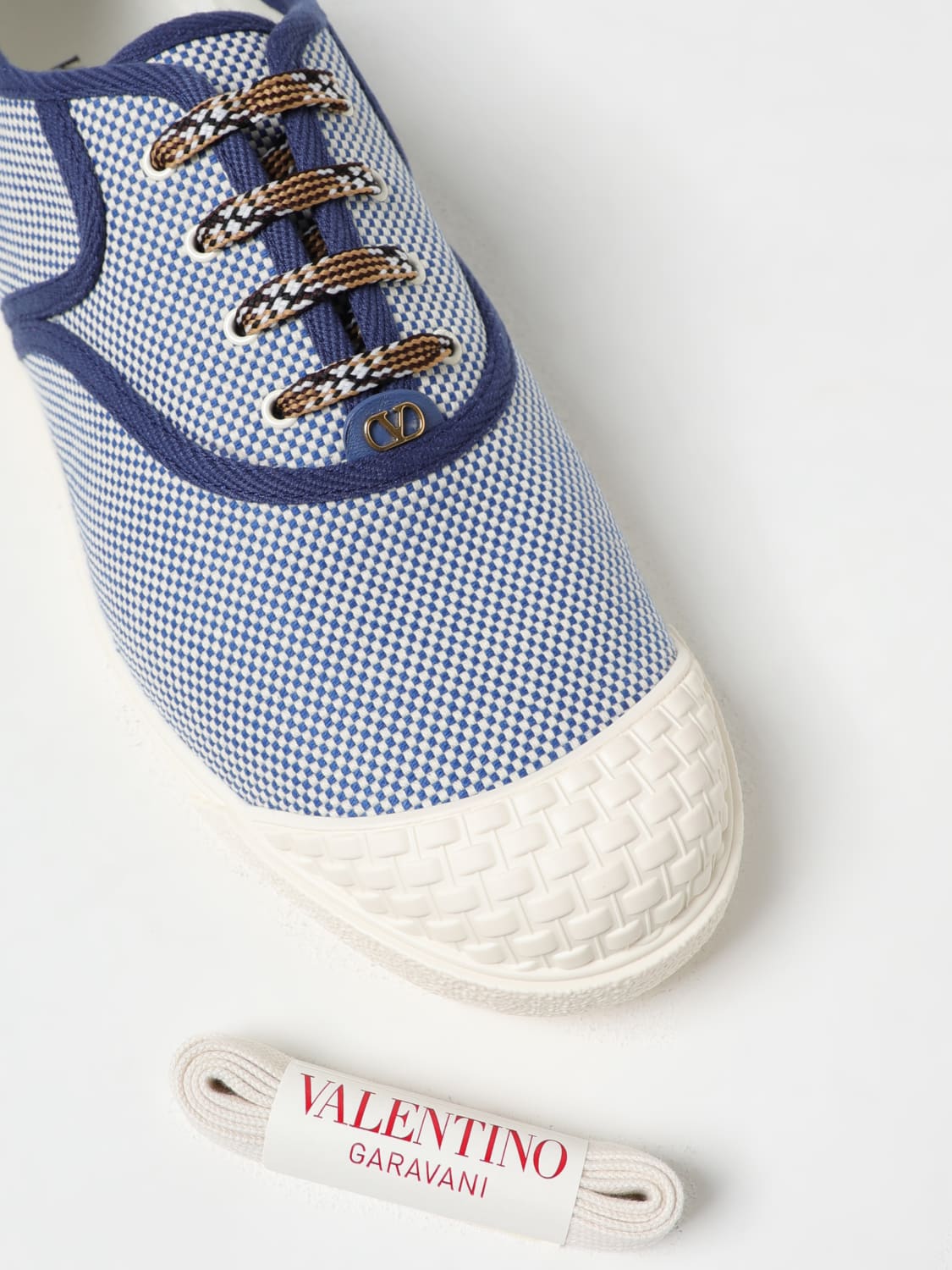 スニーカー VALENTINO GARAVANI Men Sneakers Gnawed Blue 6Y2S0J87YBW QZS VALENTINO GARAVANI: Sneakers men - Gnawed Blue | Valentino