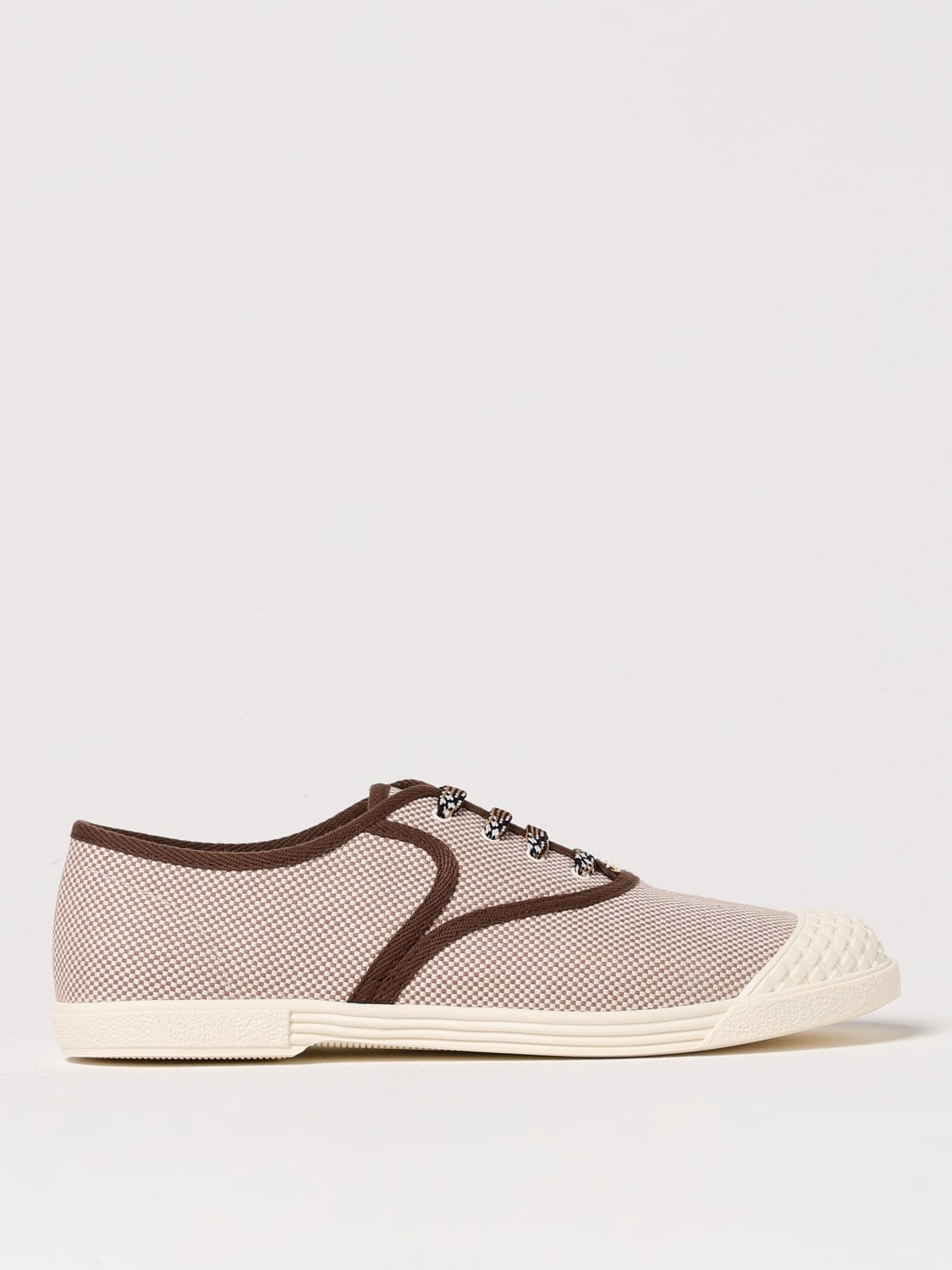 VALENTINO GARAVANI SNEAKERS: Sneakers Bay by Bay Valentino Garavani in tela jacquard , Tabacco - Img 1