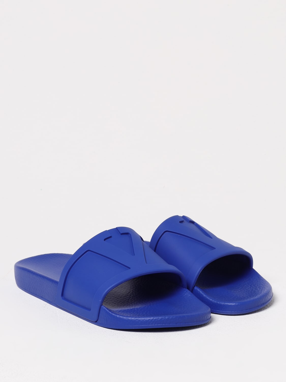VALENTINO GARAVANI SANDALS: Shoes men Valentino Garavani, Gnawed Blue - Img 2