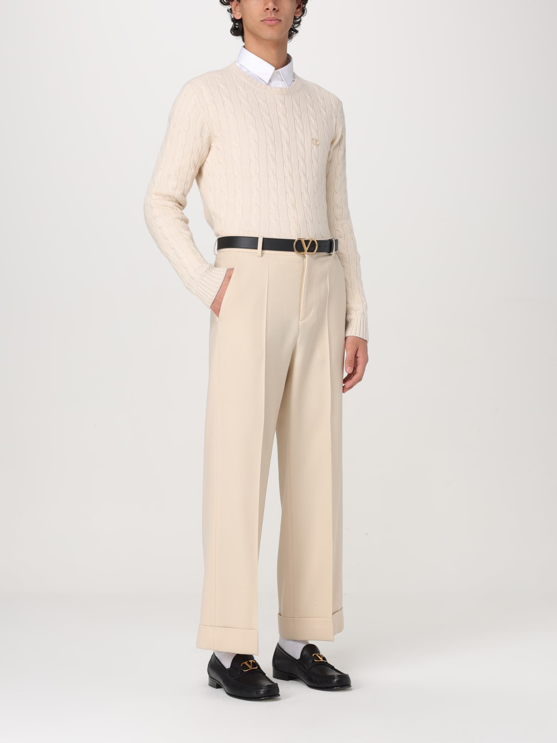 VALENTINO GARAVANI CINTURÓN: Cinturón hombre Valentino Garavani, Negro - Img 2