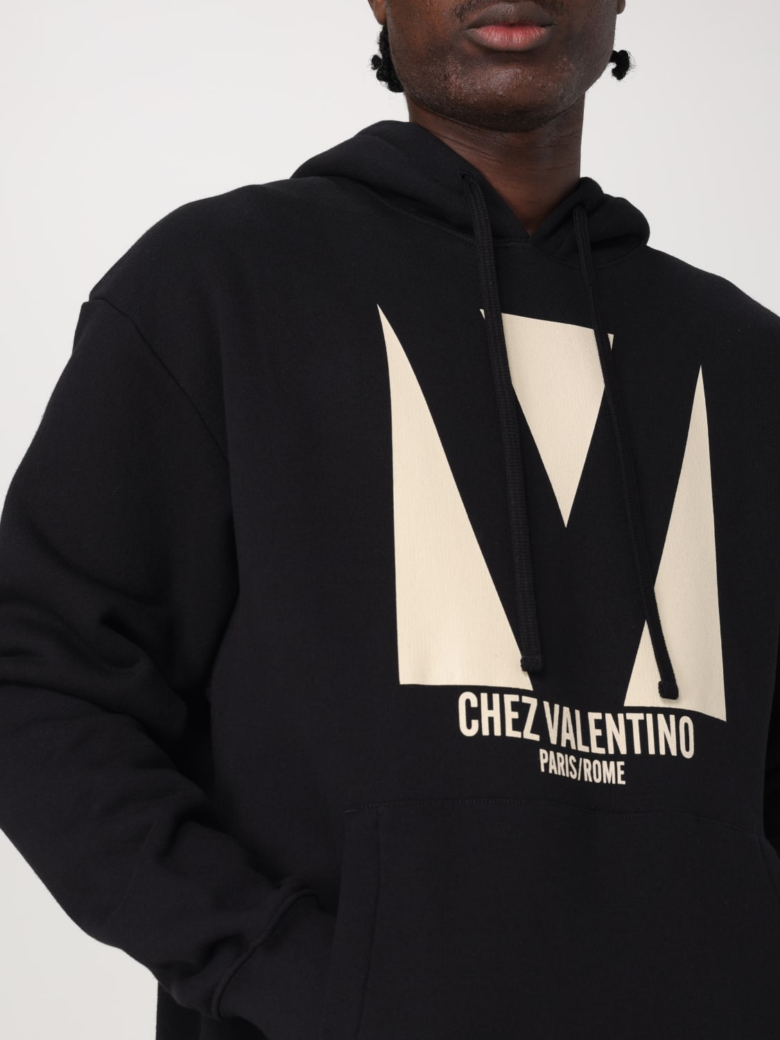 VALENTINO SWEATSHIRT: Sweatshirt men Valentino, Black - Img 5
