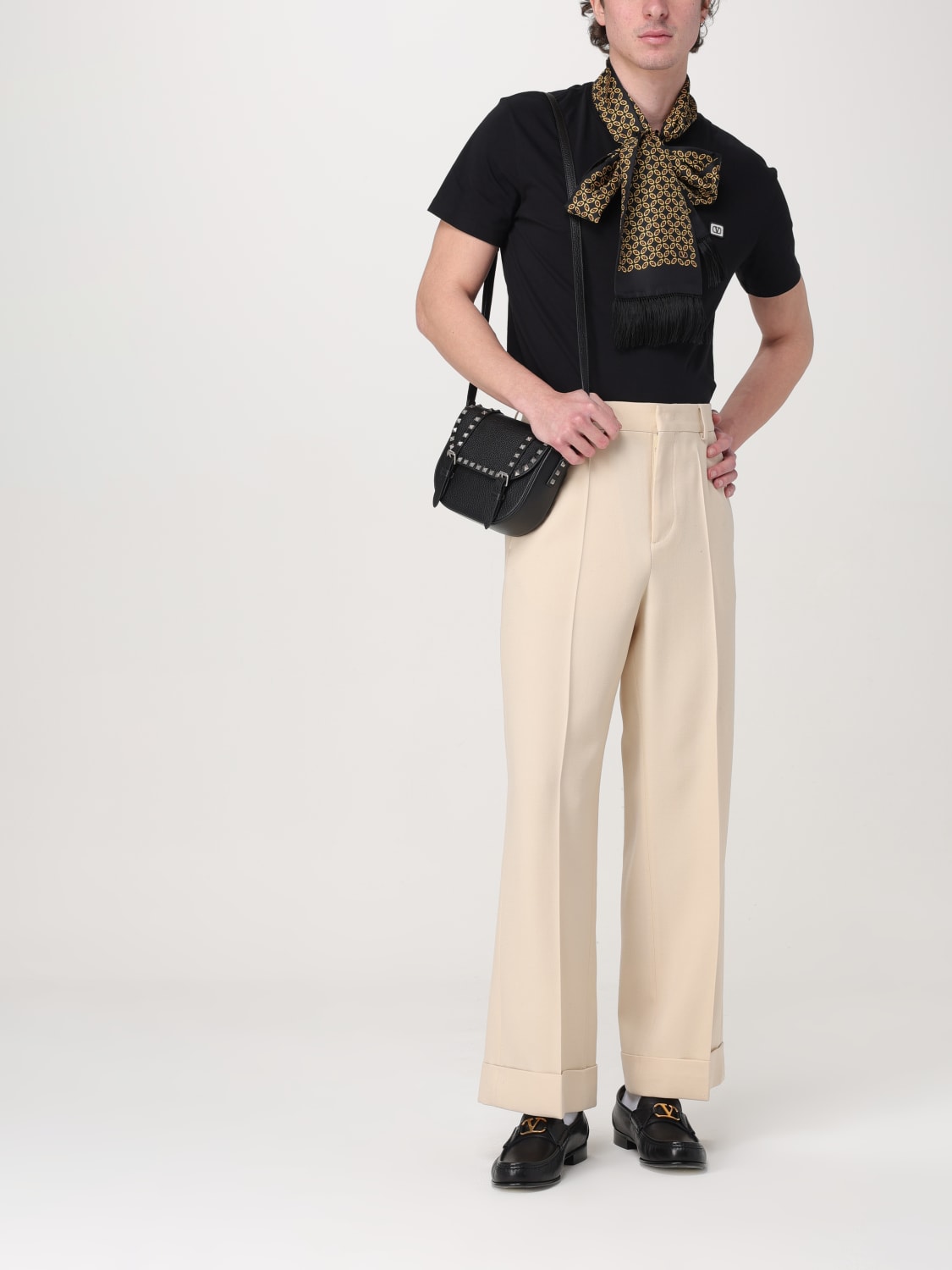 VALENTINO ФУТБОЛКА: Футболка Мужское Valentino, Черный - Img 2