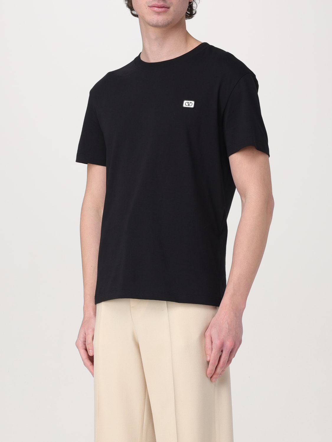 VALENTINO：Tシャツ メンズ - ブラック | GIGLIO.COMオンライン