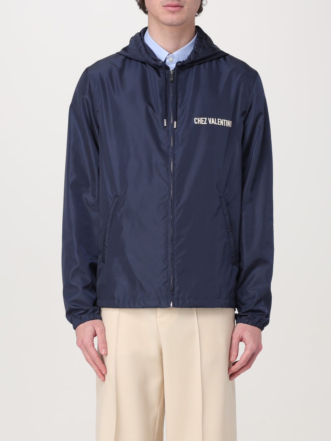 VALENTINO JACKET: Jacket men Valentino, Blue - Img 1