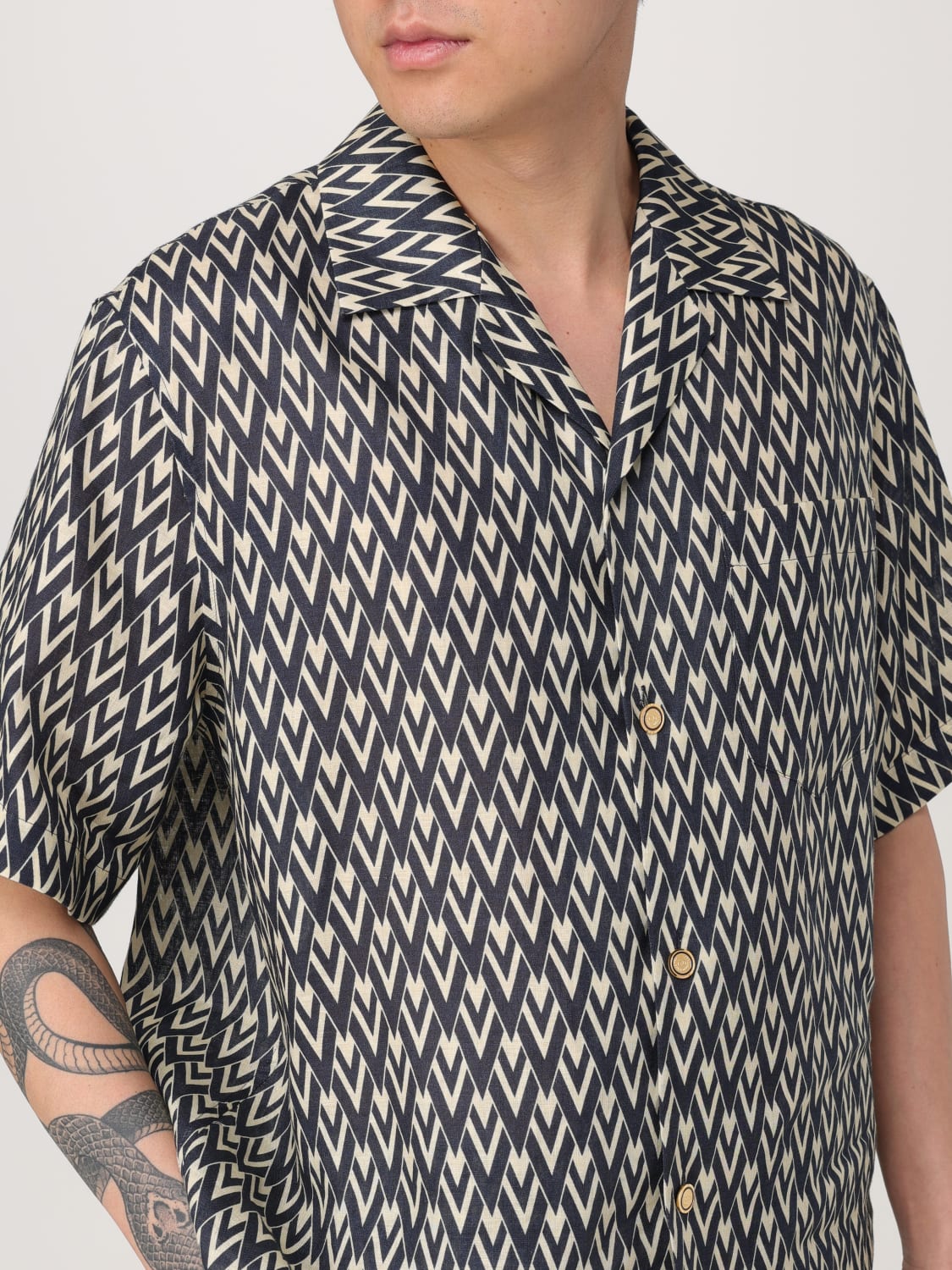 VALENTINO SHIRT: Shirt men Valentino, Black - Img 5