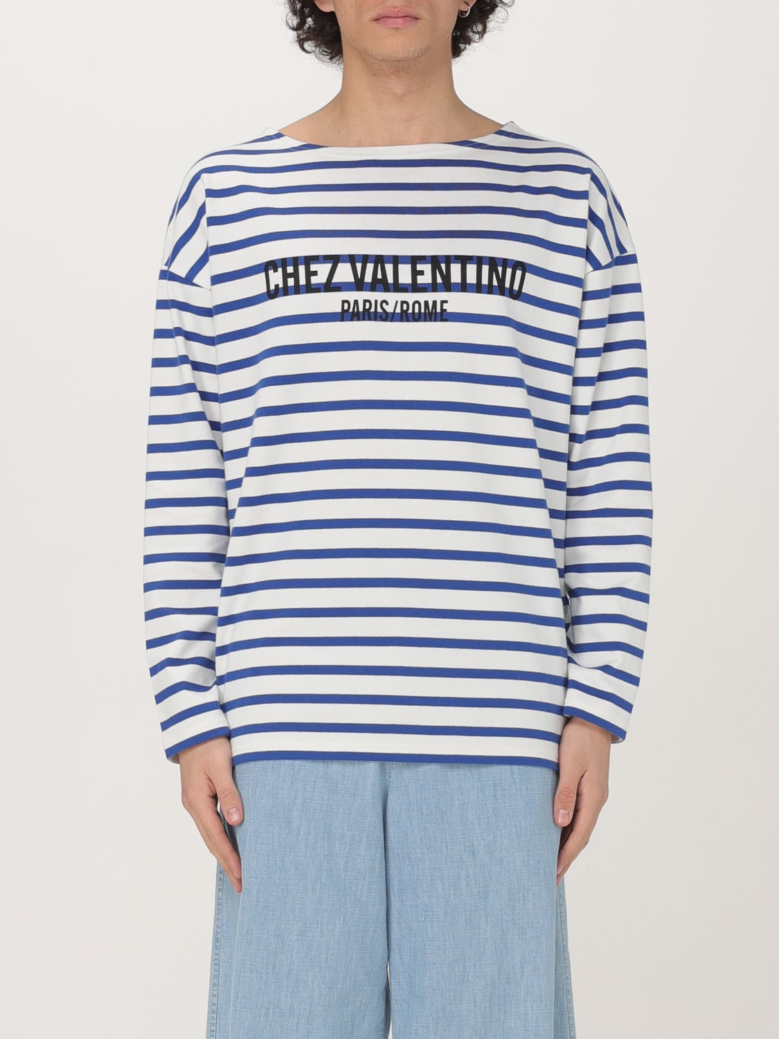 Tシャツ・カットソー VALENTINO Men T-shirt Striped 6V3MG16RAPV RGY VALENTINO: T-shirt men - Striped | Valentino t-shirt