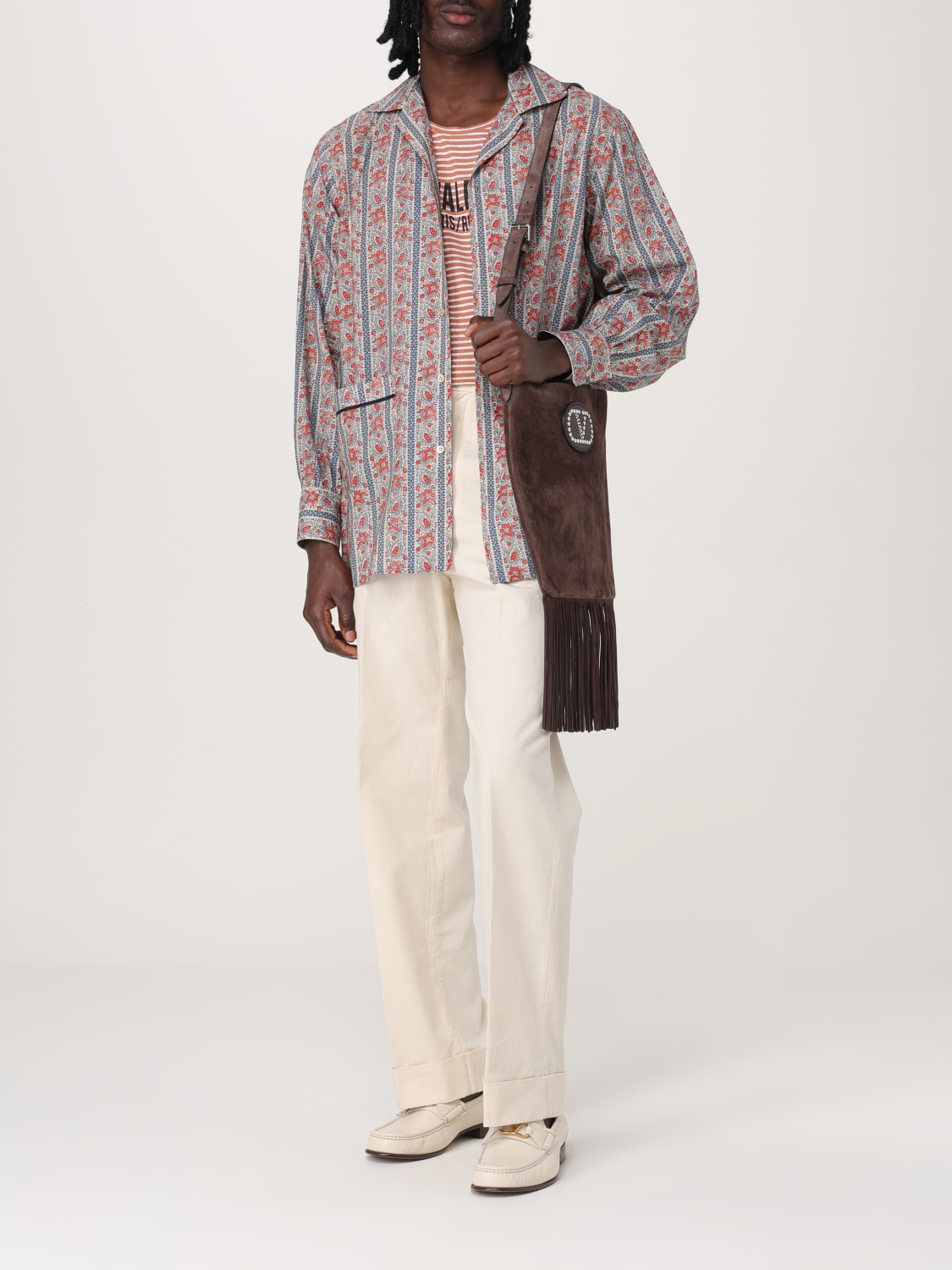 VALENTINO PANTALONES: Pantalón hombre Valentino, Crudo - Img 2