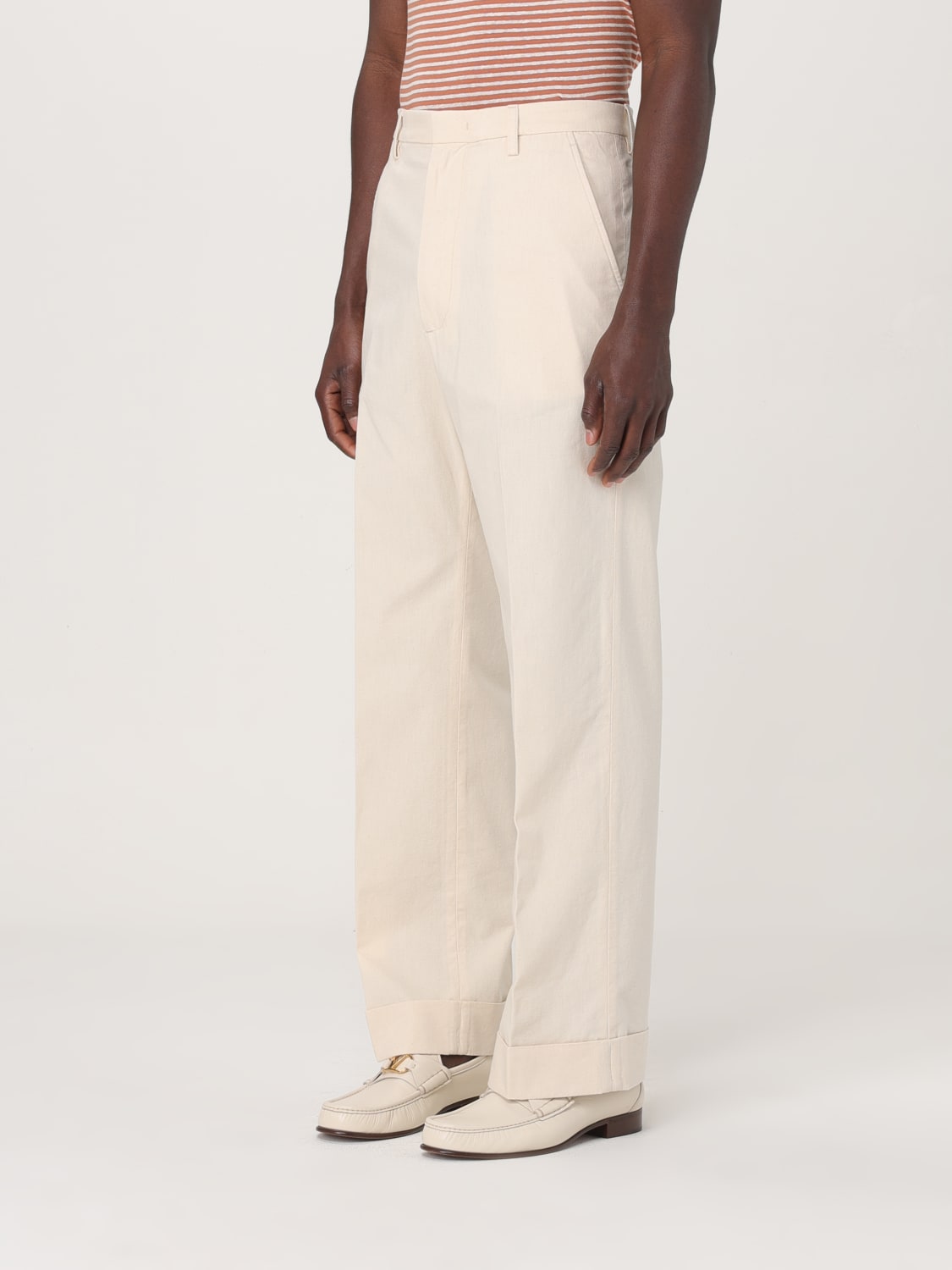 VALENTINO PANTALONES: Pantalón hombre Valentino, Crudo - Img 4