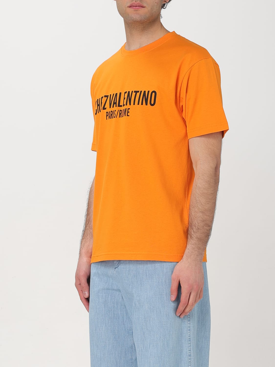 VALENTINO T-SHIRT: T-shirt men Valentino, Orange - Img 4