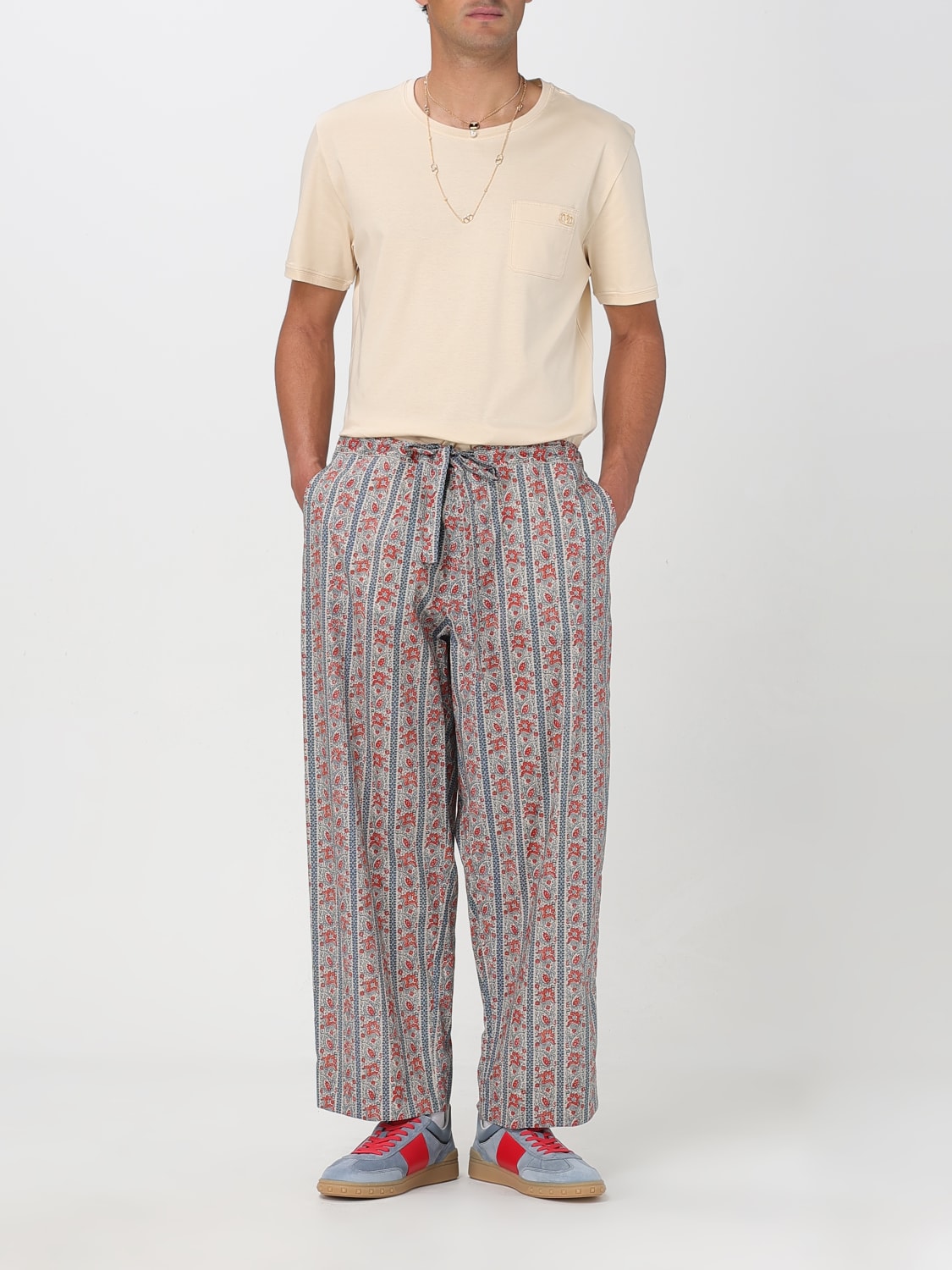 VALENTINO PANTS: Pants men Valentino, Multicolor - Img 2