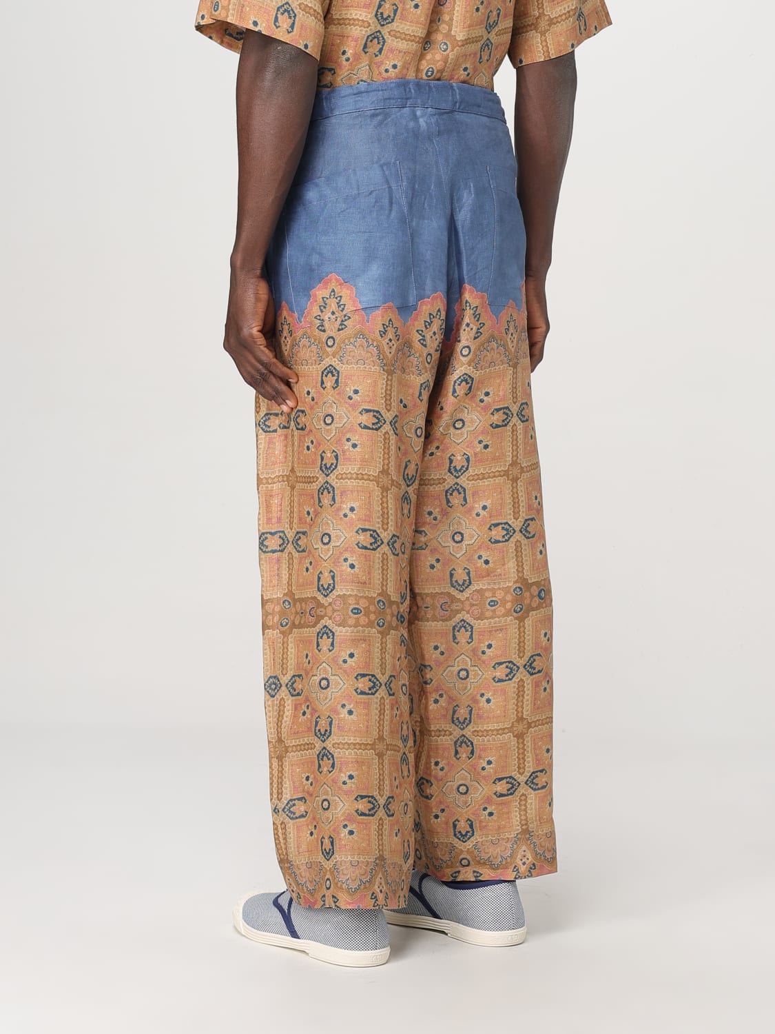 VALENTINO PANTS: Pants men Valentino, Multicolor - Img 3