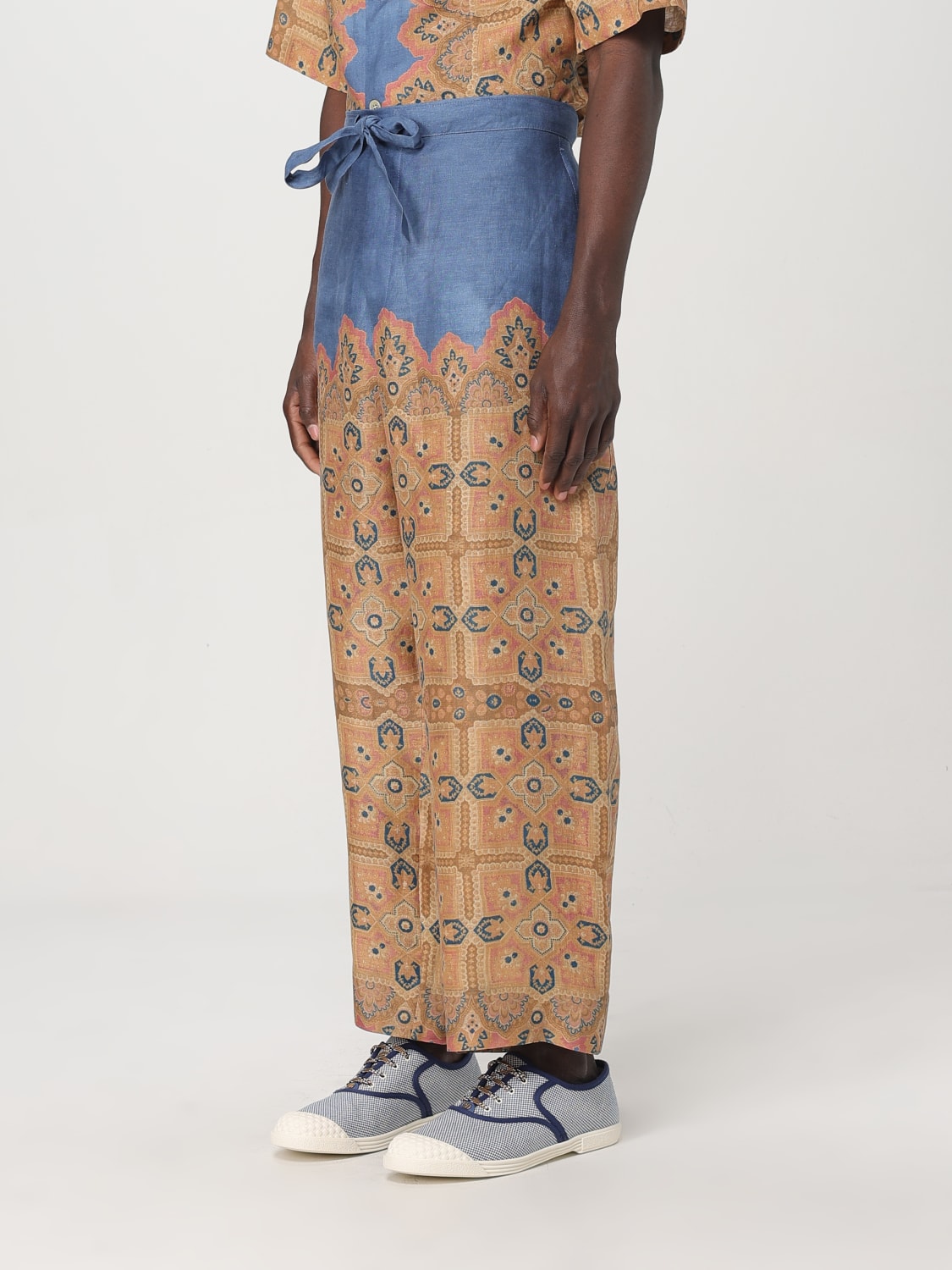 VALENTINO PANTS: Pants men Valentino, Multicolor - Img 4