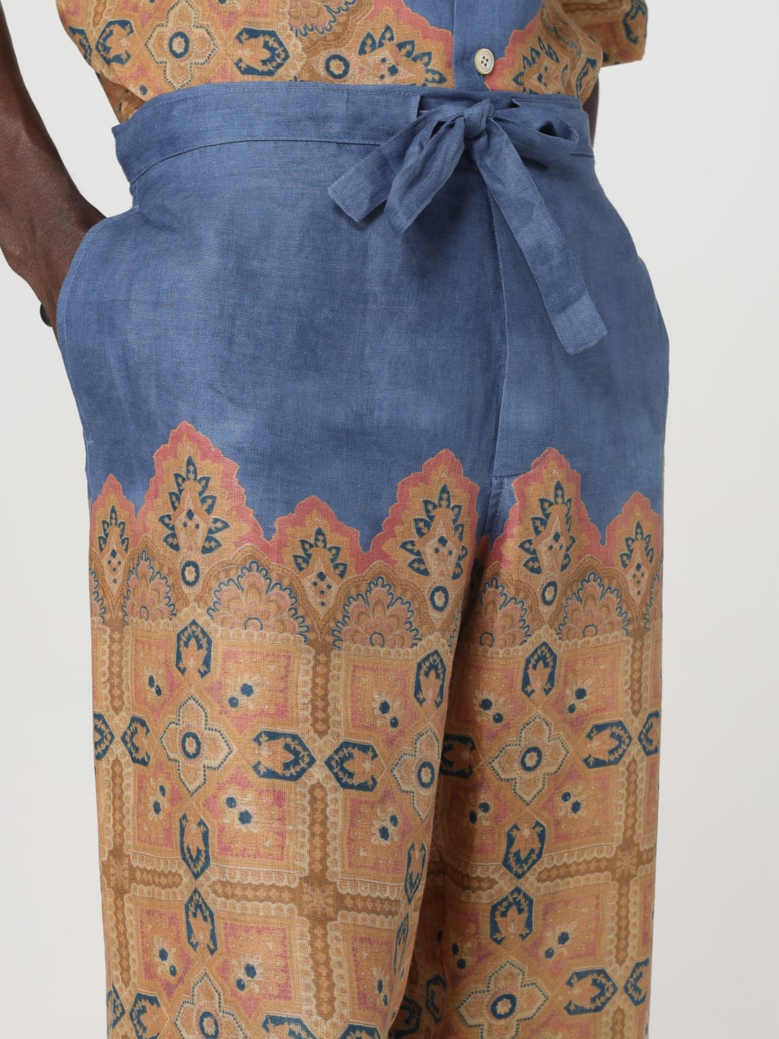 VALENTINO PANTS: Pants men Valentino, Multicolor - Img 5