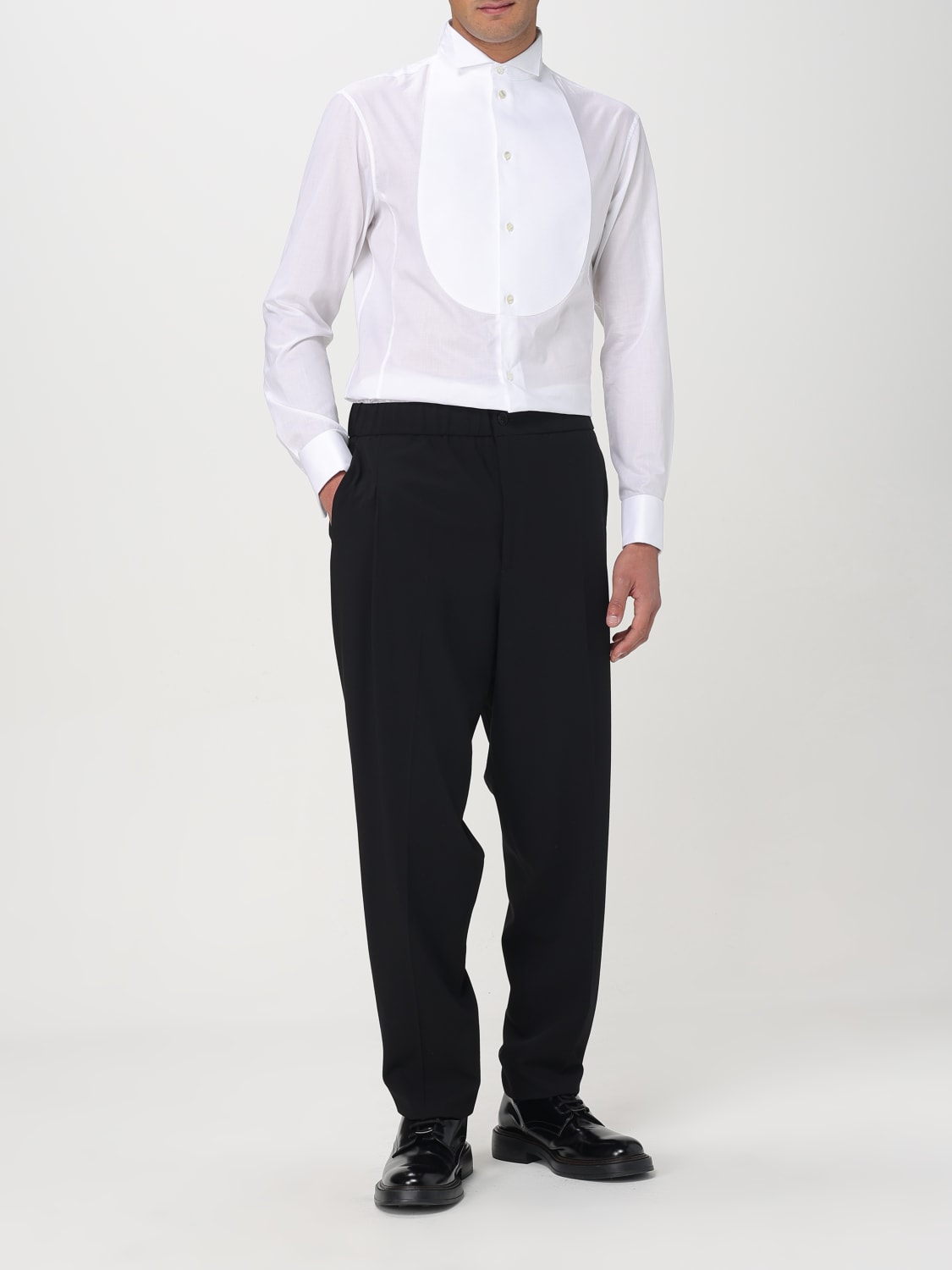GIORGIO ARMANI SHIRT: Shirt men Giorgio Armani, White - Img 2