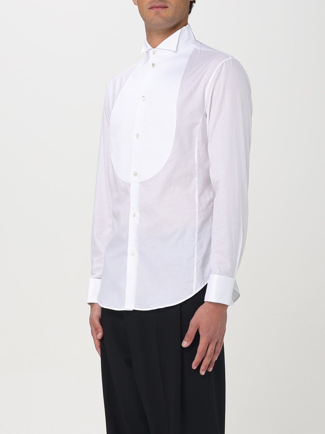 GIORGIO ARMANI SHIRT: Shirt men Giorgio Armani, White - Img 4