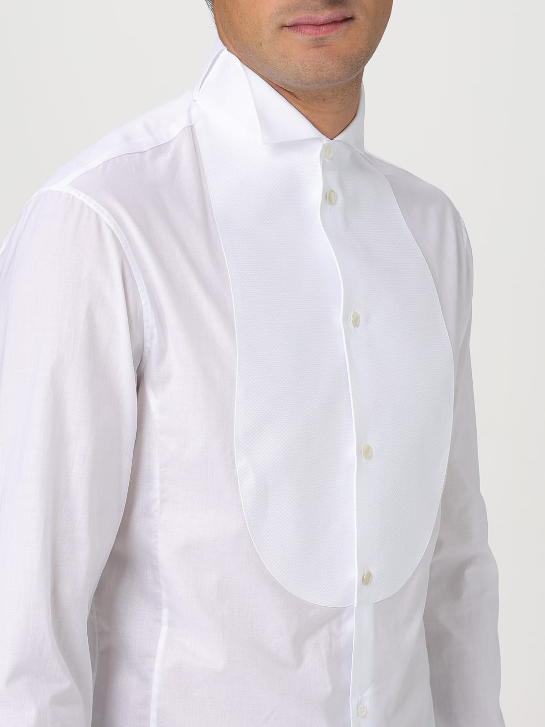 GIORGIO ARMANI SHIRT: Shirt men Giorgio Armani, White - Img 5