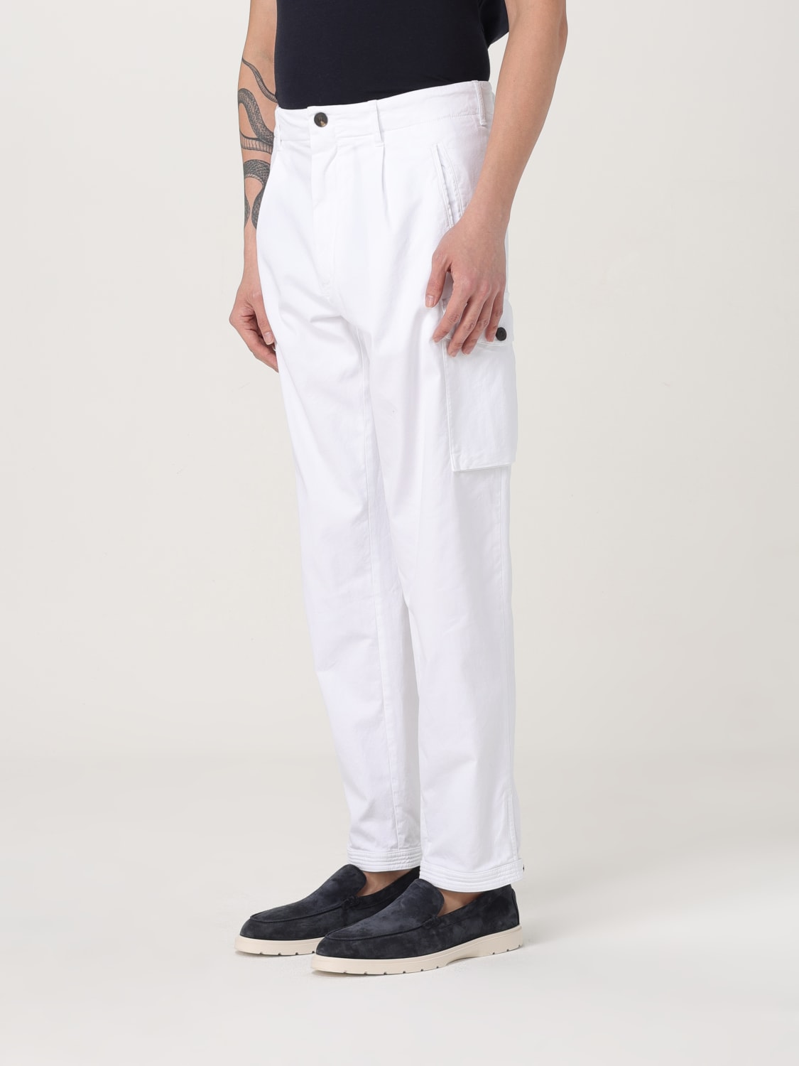 GIORGIO ARMANI PANTS: Pants men Giorgio Armani, White - Img 3