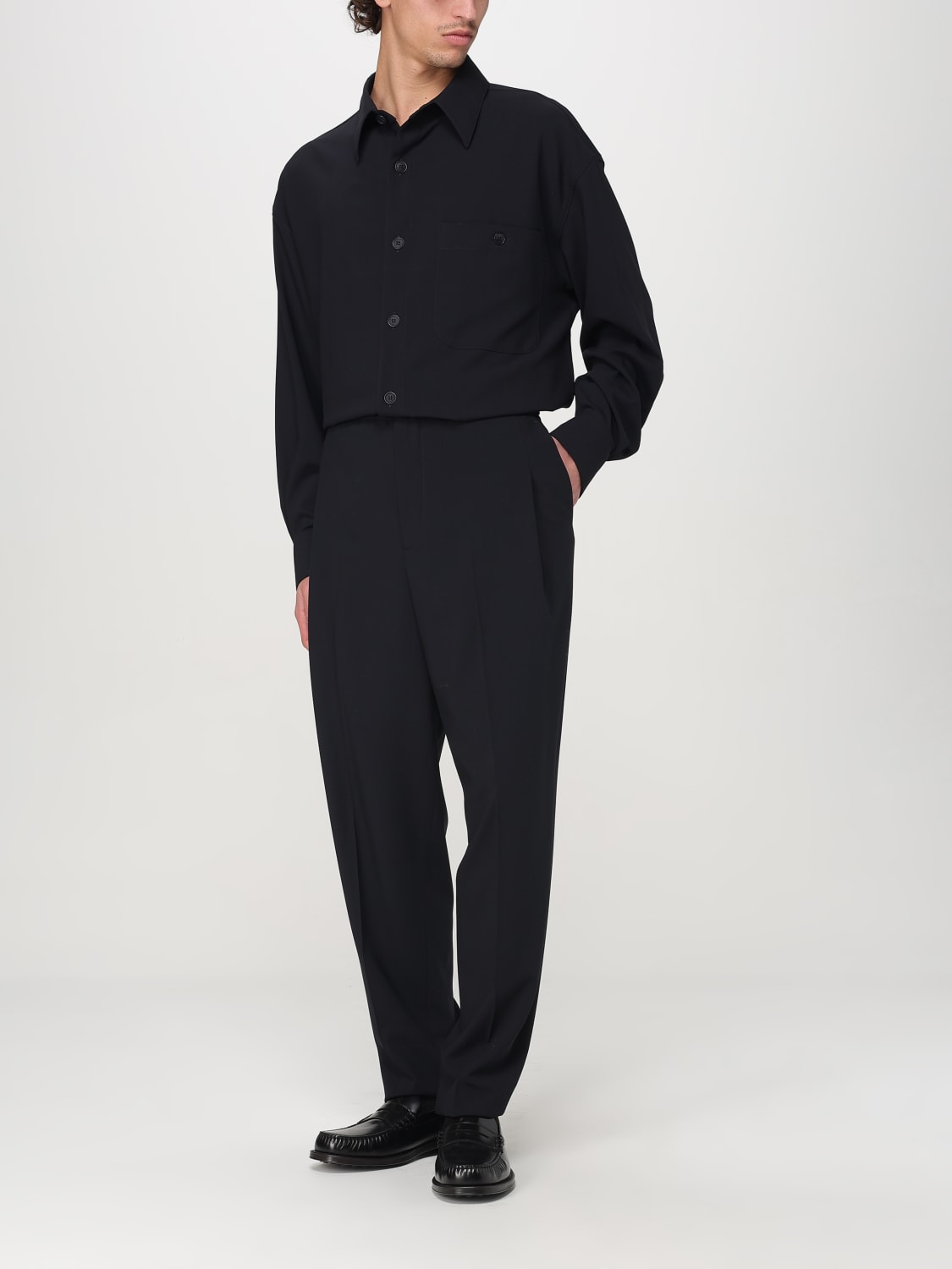 GIORGIO ARMANI：シャツ メンズ - ブルー | GIGLIO.COM